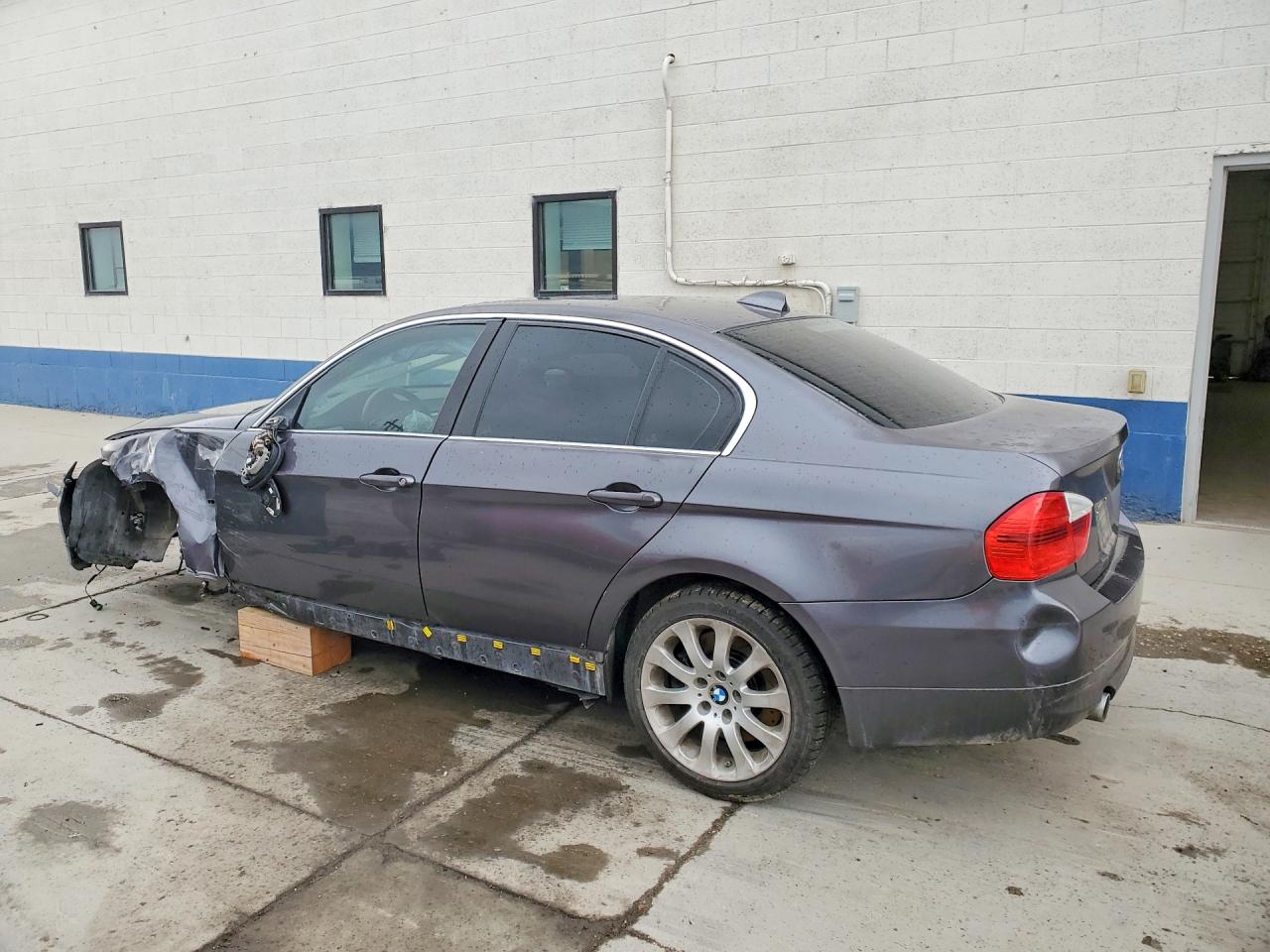2008 Bmw 335 Xi Silver vin: WBAVD53558A010671