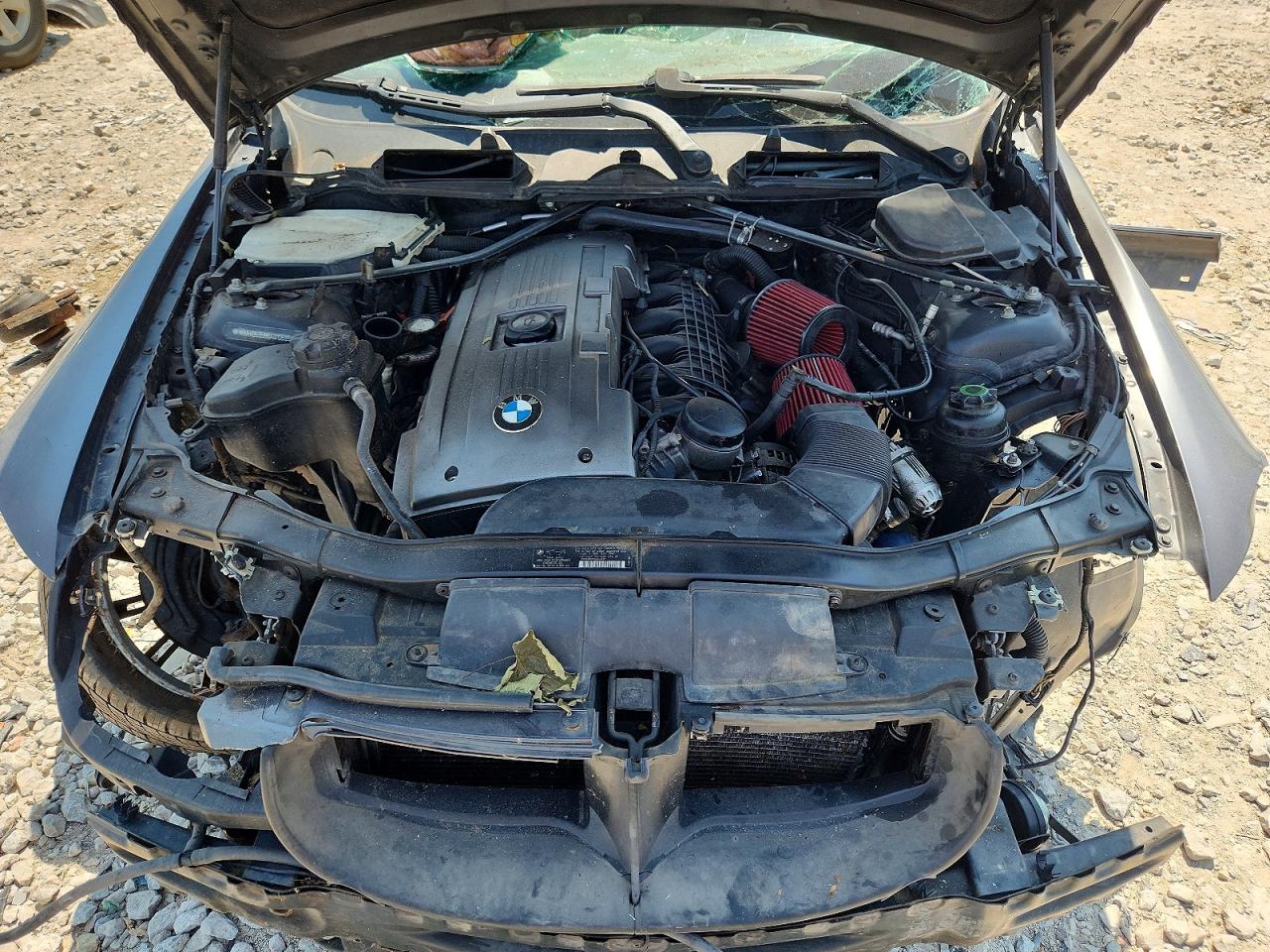 2008 Bmw 335 Xi Серый vin: WBAVD53588A010695