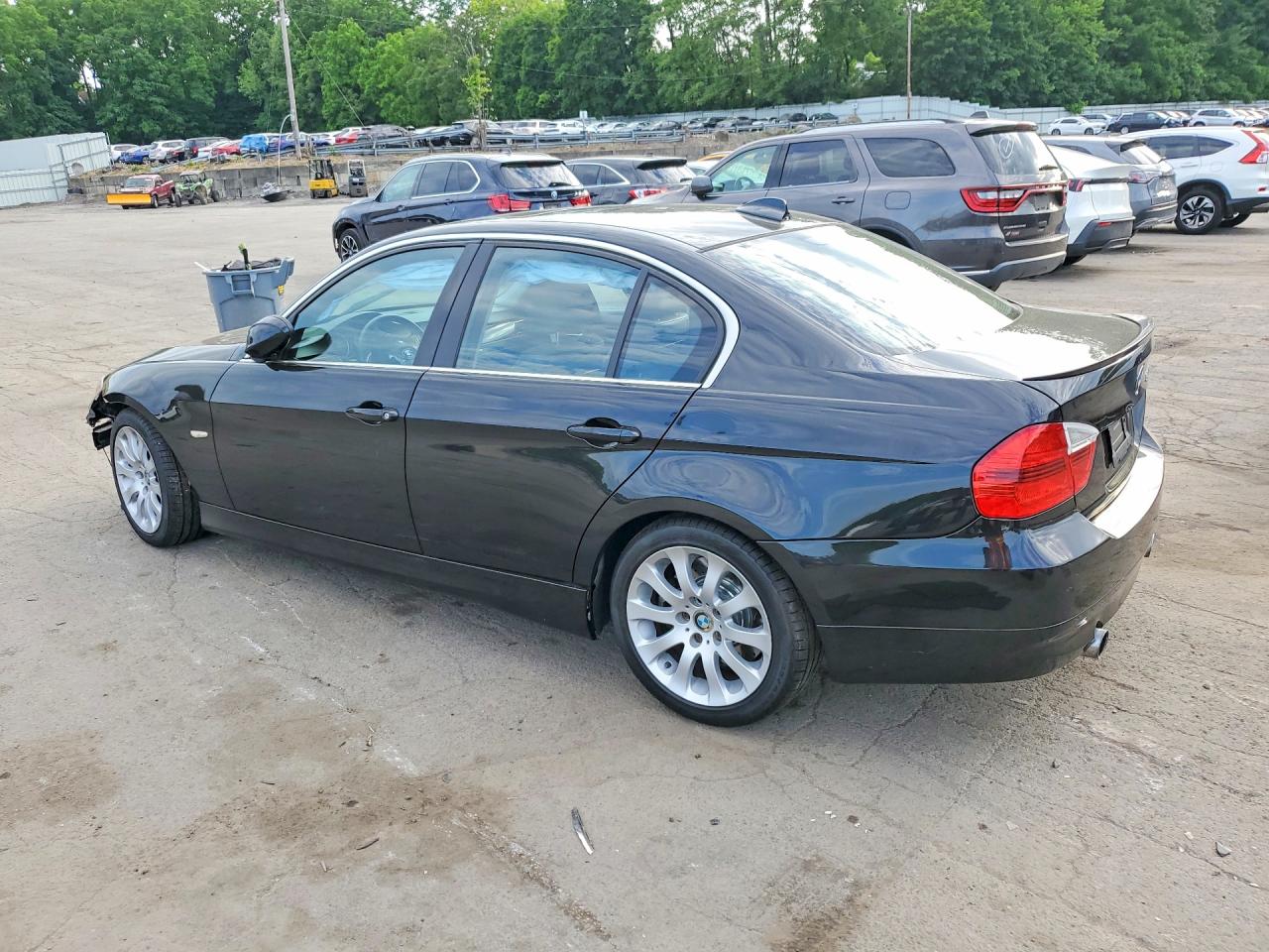 2008 Bmw 335 Xi Black vin: WBAVD535X8A283525