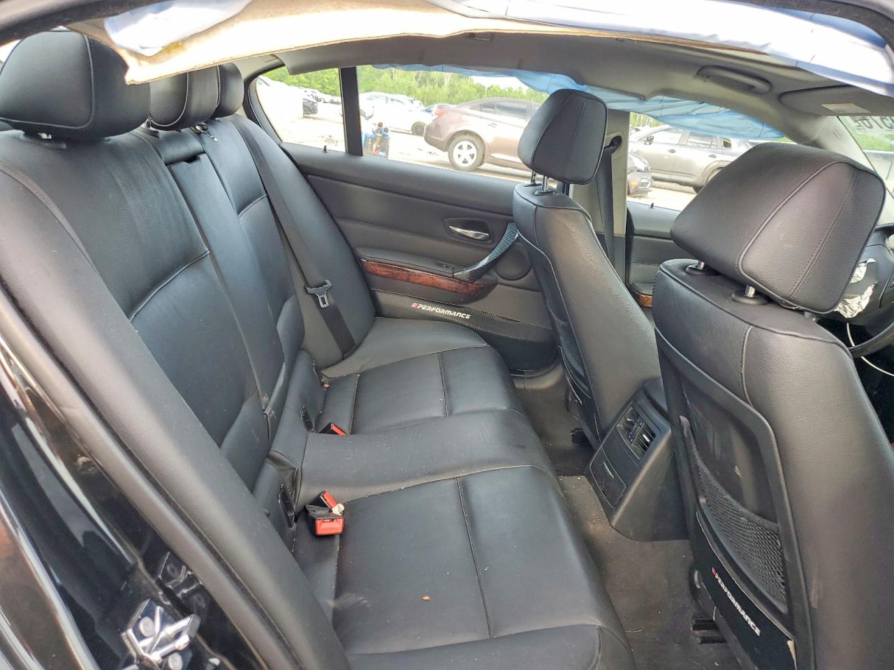 2008 Bmw 335 Xi Black vin: WBAVD535X8A283525