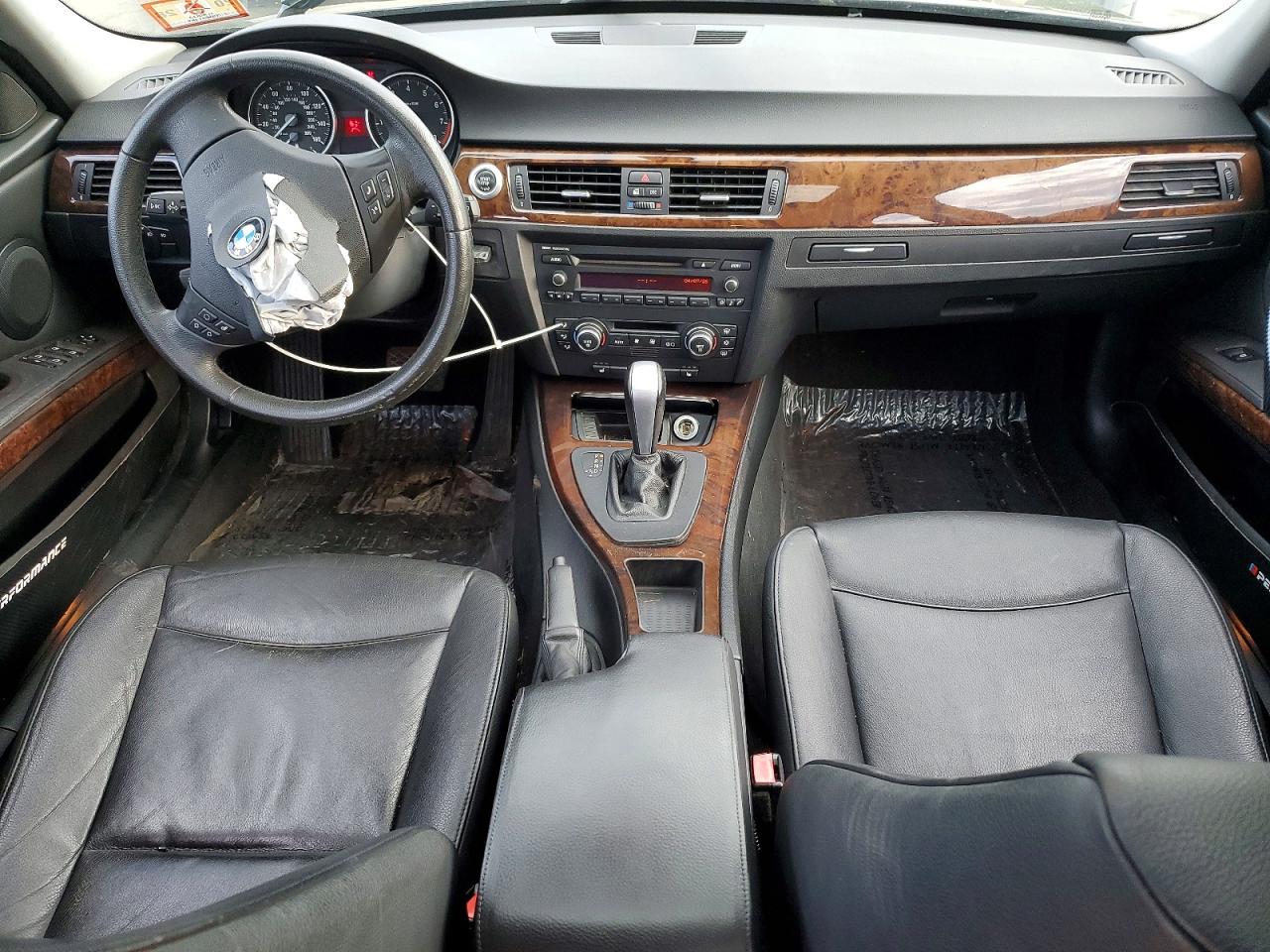 2008 Bmw 335 Xi Black vin: WBAVD535X8A283525