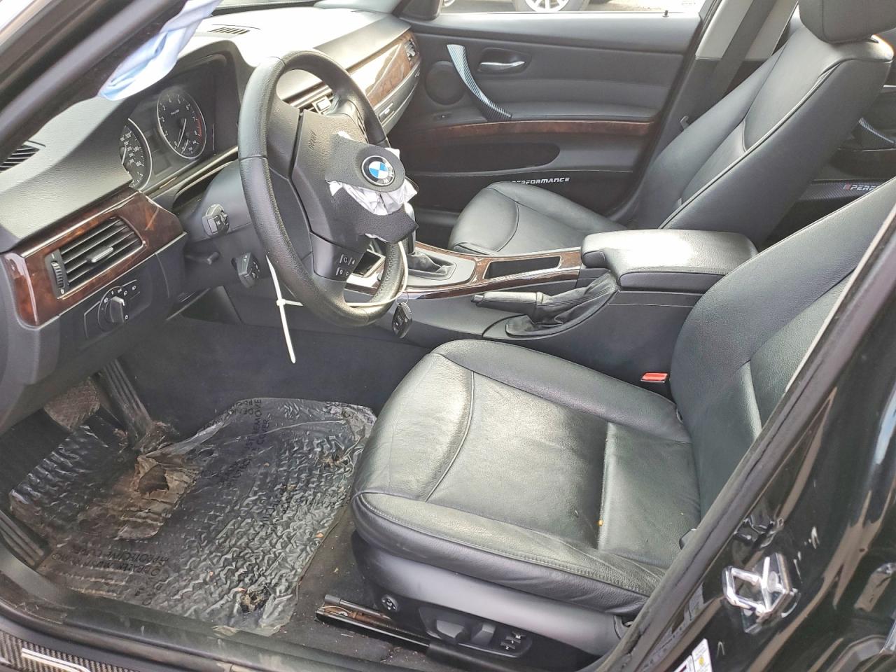 2008 Bmw 335 Xi Black vin: WBAVD535X8A283525