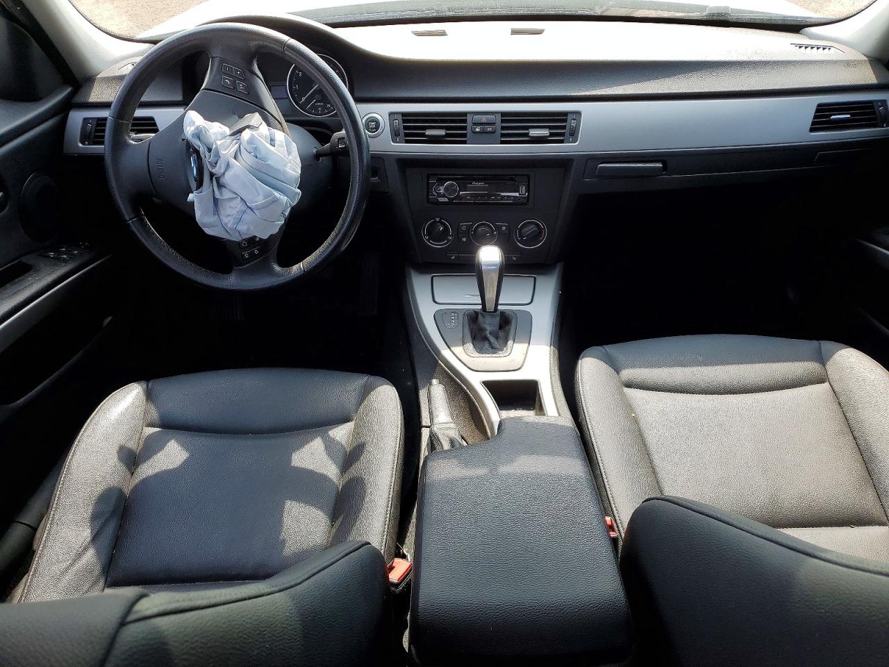 2008 Bmw 323 I White vin: WBAVH13558KC99674