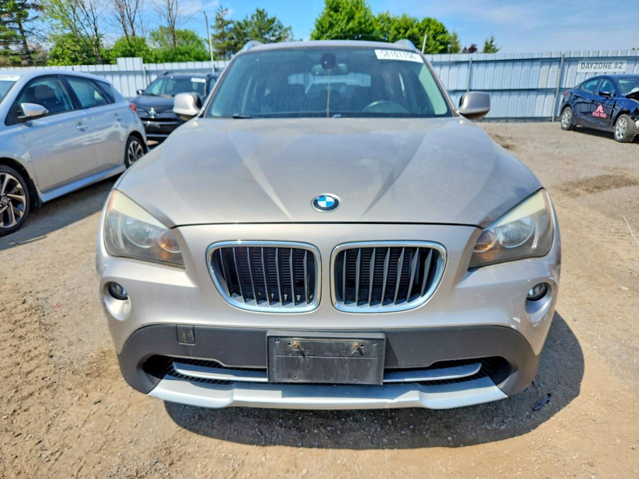2012 Bmw X1 Xdrive28i Silver vin: WBAVL1C50CVR79310