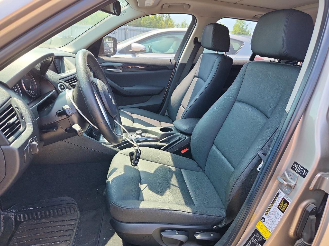 2012 Bmw X1 Xdrive28i Silver vin: WBAVL1C50CVR79310