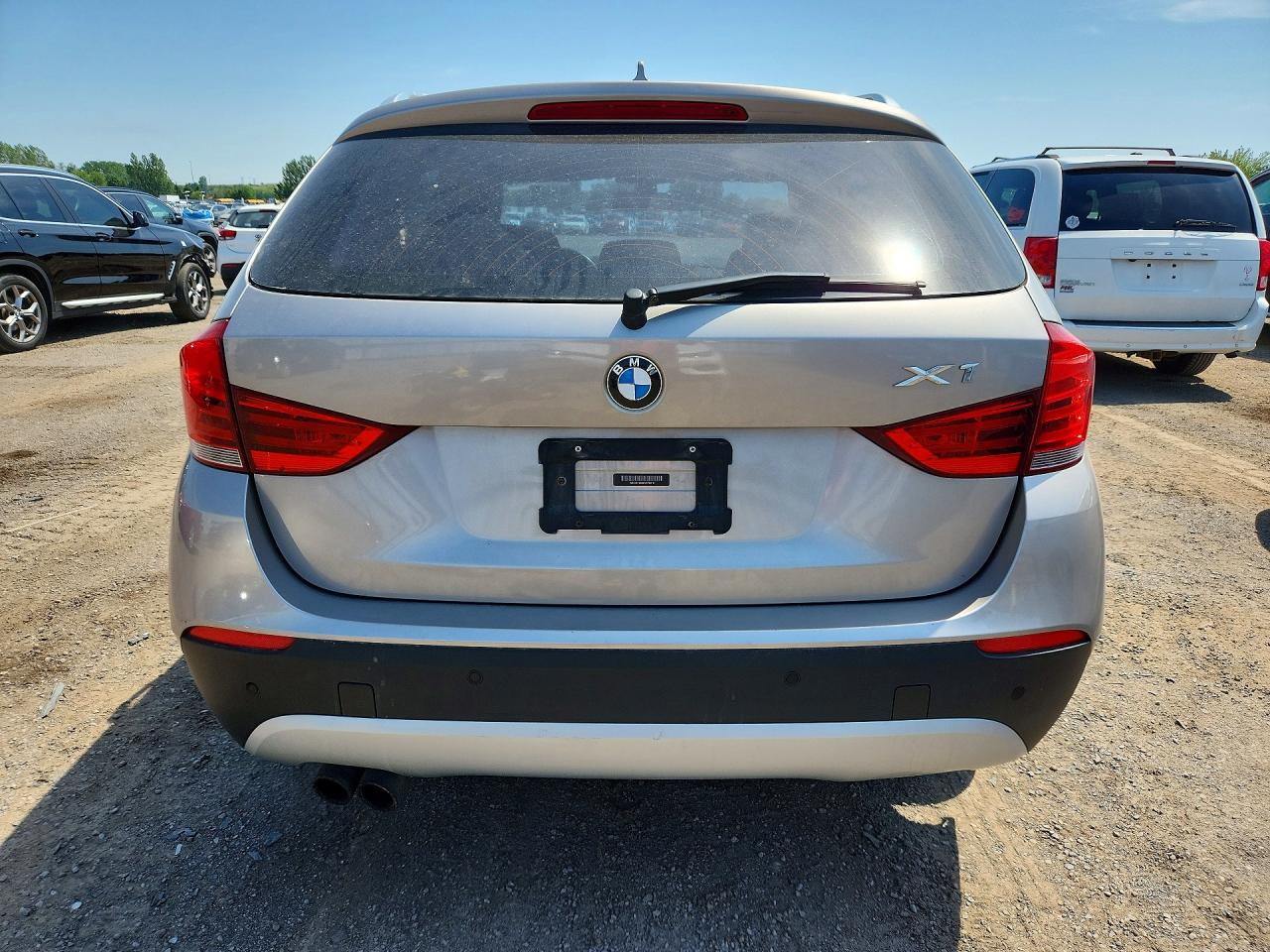 2012 Bmw X1 Xdrive28i Silver vin: WBAVL1C50CVR79310