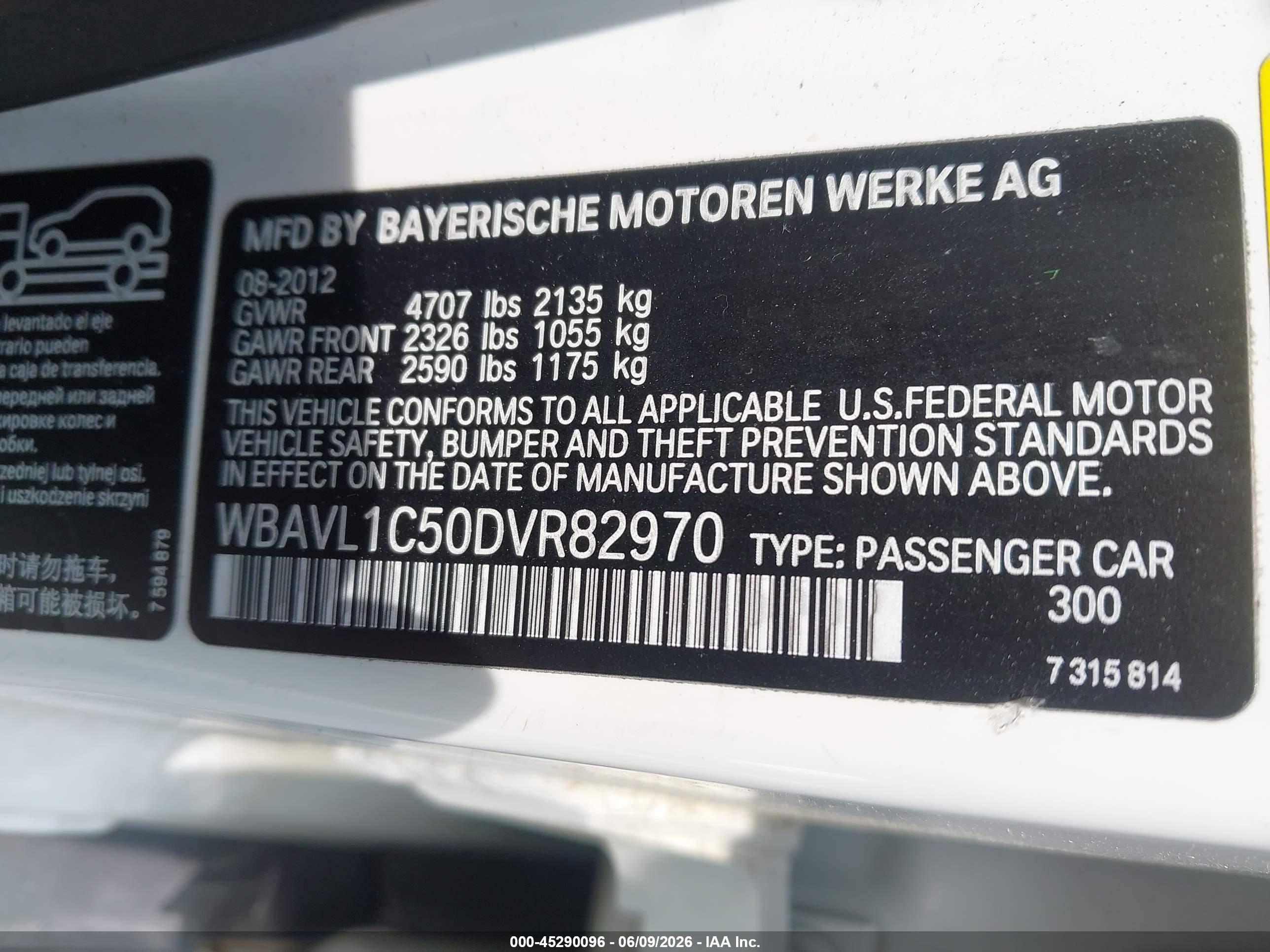 2013 Bmw X1 Xdrive28i White vin: WBAVL1C50DVR82970