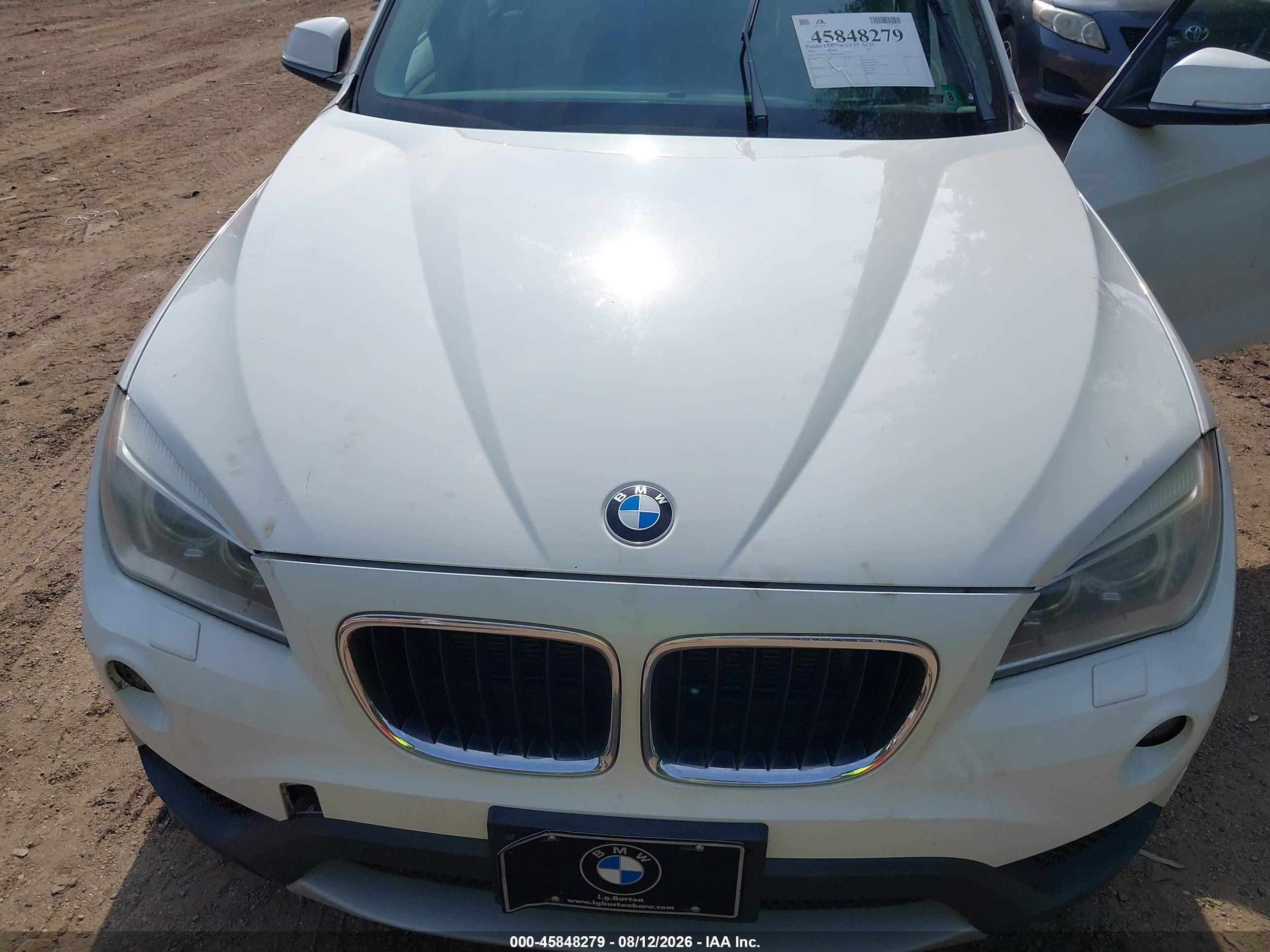 2013 Bmw X1 Xdrive28i White vin: WBAVL1C50DVR85433
