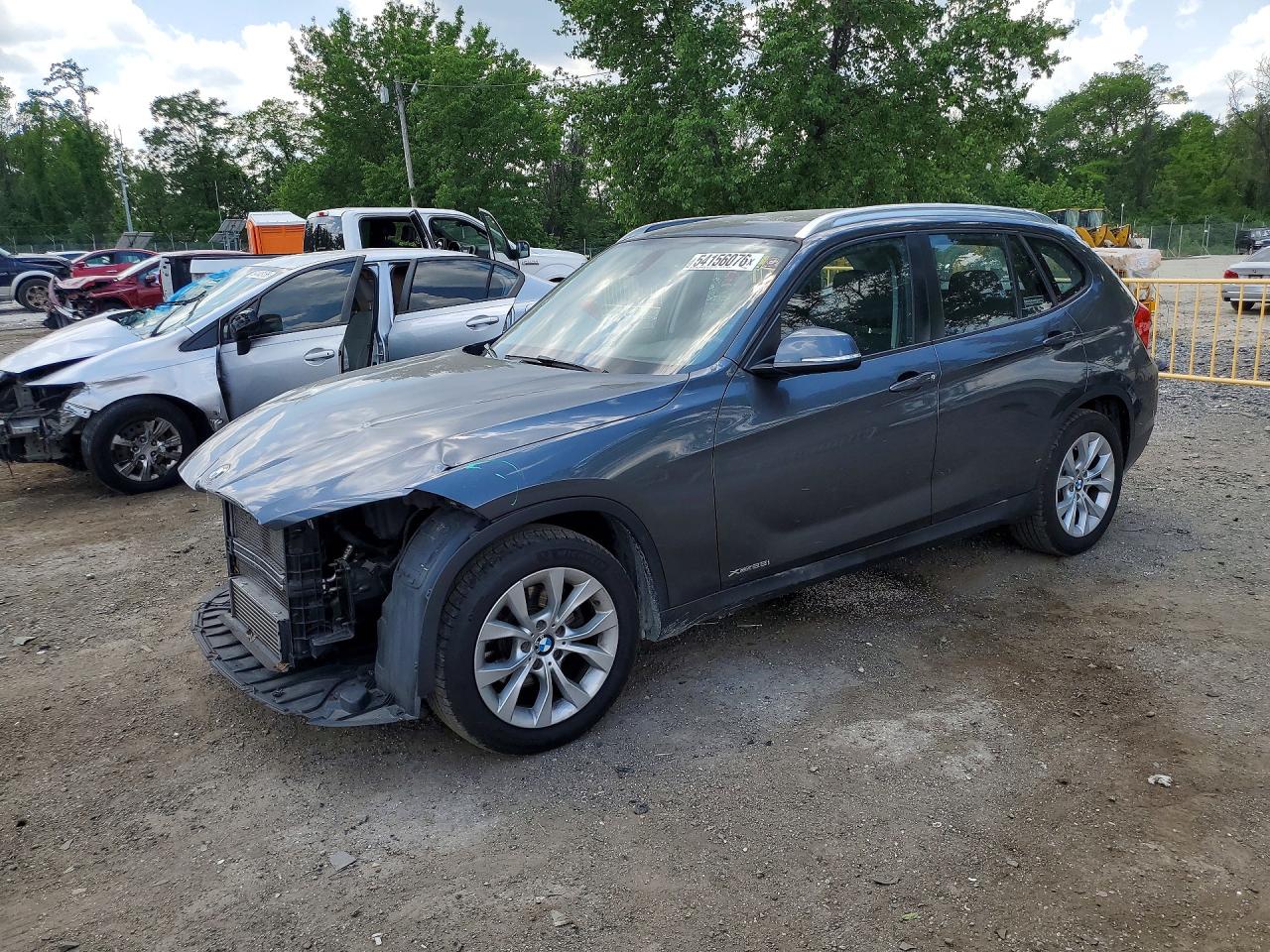 2013 Bmw X1 Xdrive28i Gray vin: WBAVL1C50DVR90633