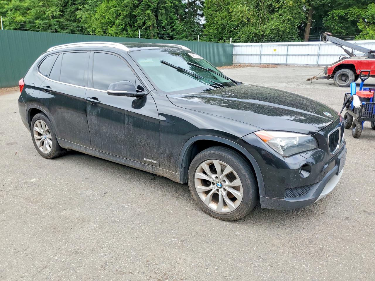 2013 Bmw X1 Xdrive28i Black vin: WBAVL1C50DVR91832