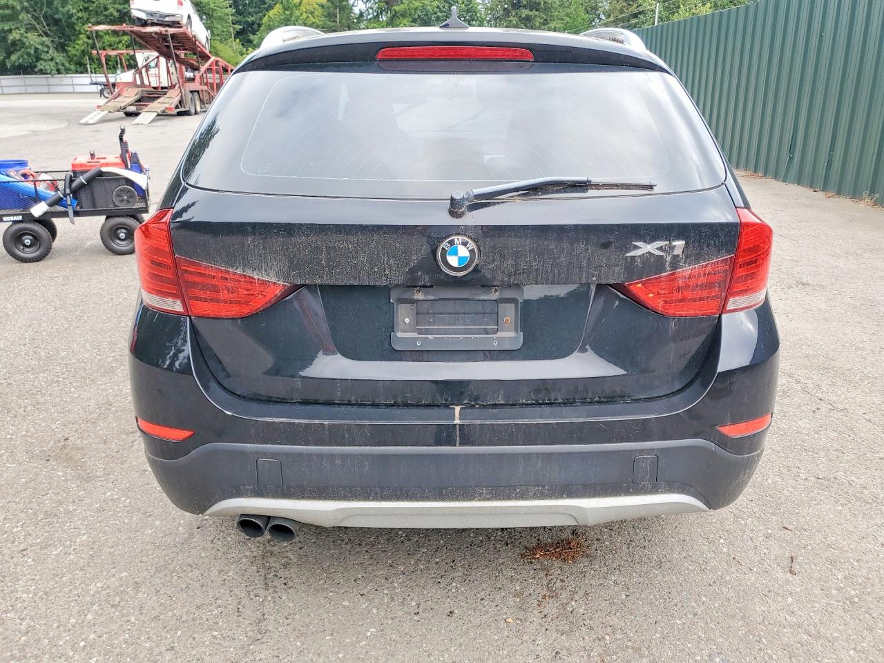 2013 Bmw X1 Xdrive28i Black vin: WBAVL1C50DVR91832