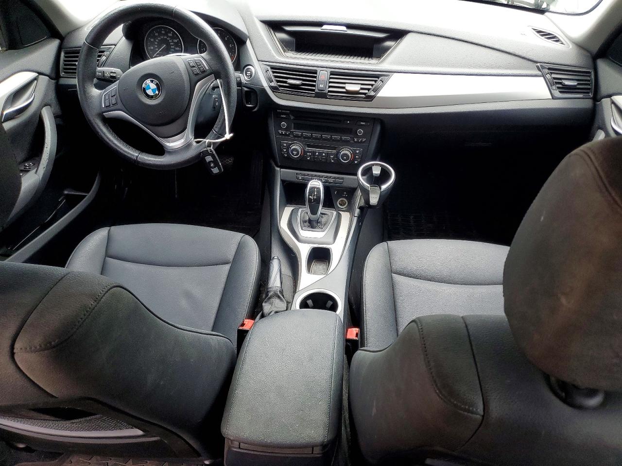 2013 Bmw X1 Xdrive28i Black vin: WBAVL1C50DVR91832