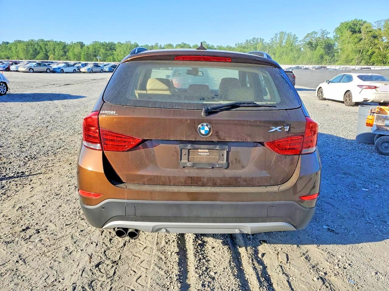2014 Bmw X1 Xdrive28i Brown vin: WBAVL1C50EVR92609