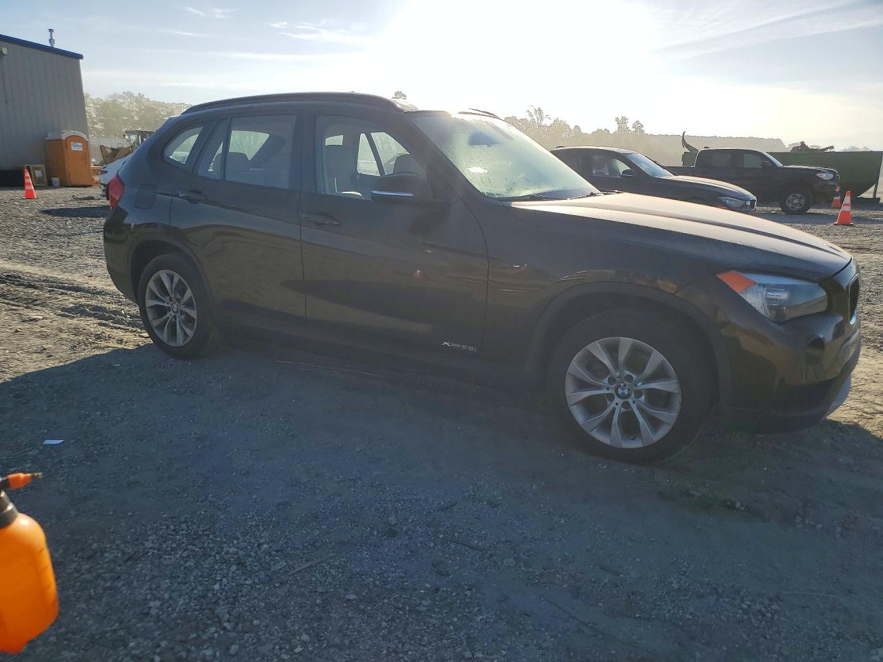 2014 Bmw X1 Xdrive28i Brown vin: WBAVL1C50EVR92609