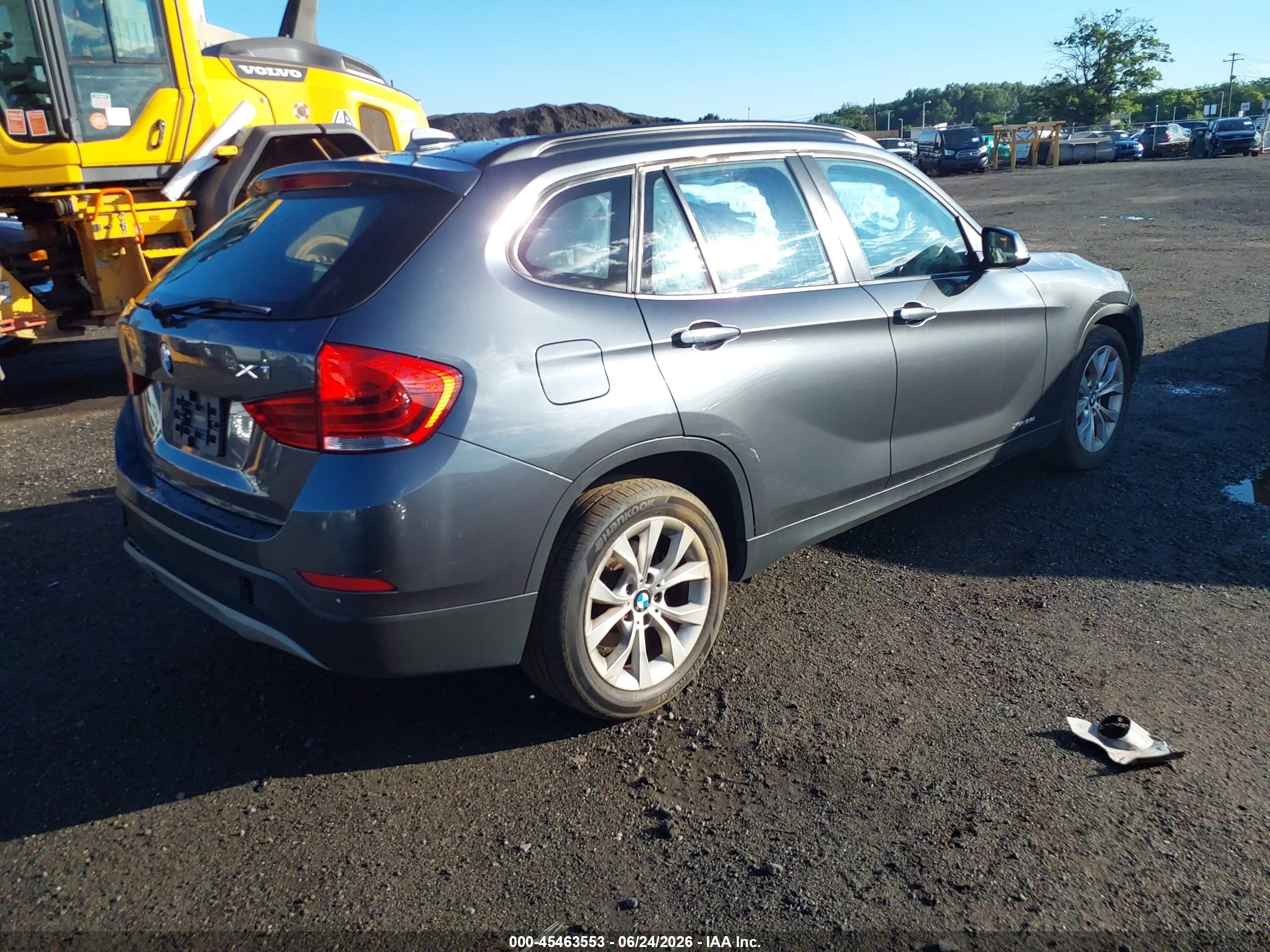 2014 Bmw X1 Xdrive28i Gray vin: WBAVL1C50EVR92867