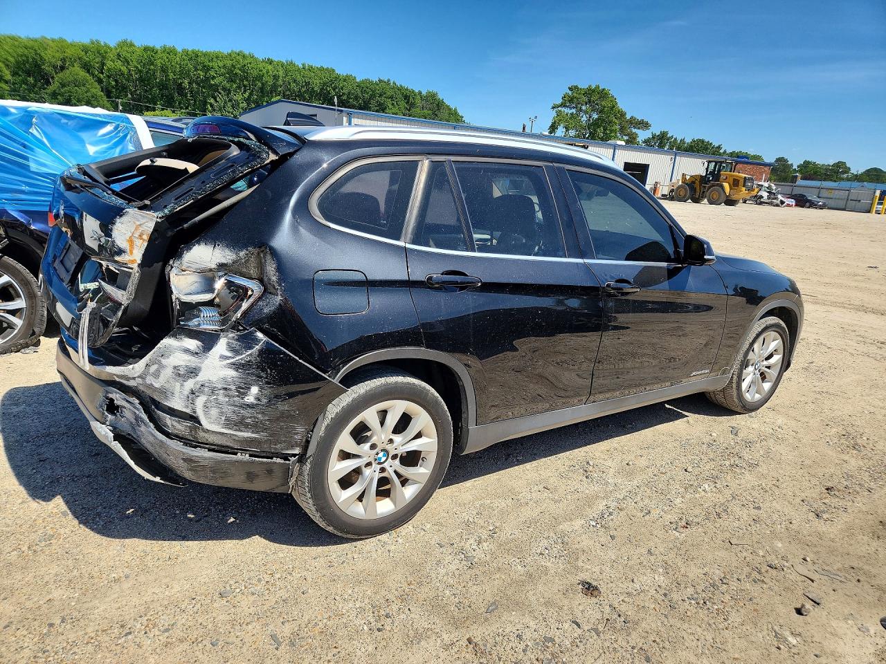 2014 Bmw X1 Xdrive28i Black vin: WBAVL1C50EVR94361