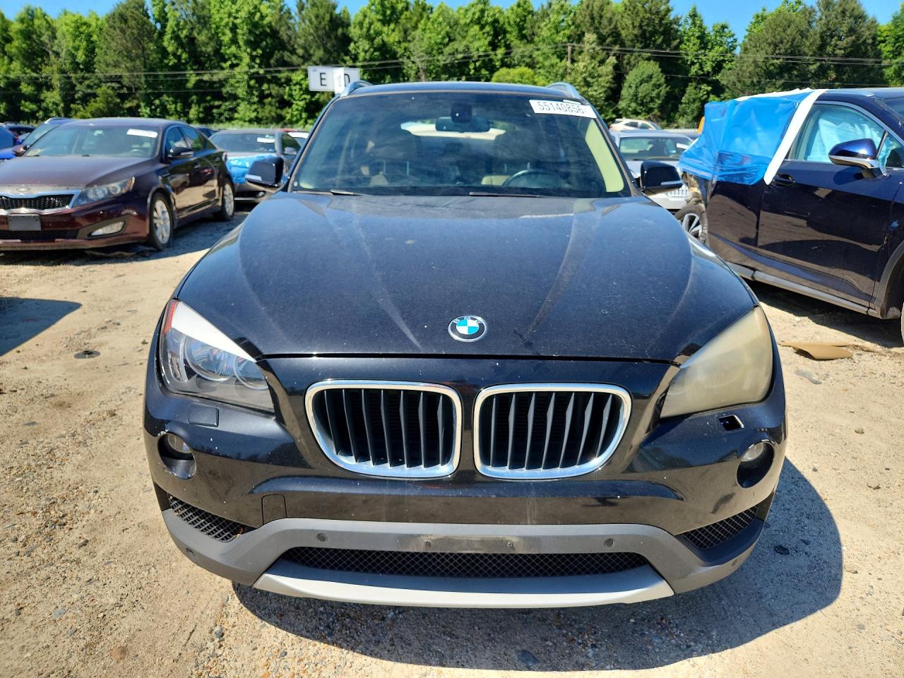 2014 Bmw X1 Xdrive28i Black vin: WBAVL1C50EVR94361