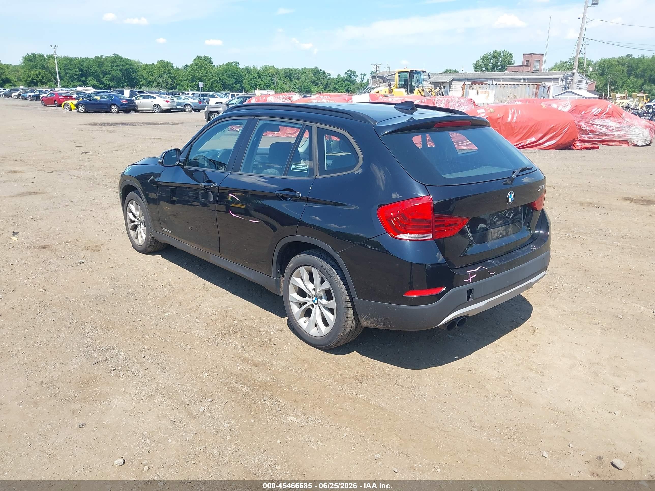 2014 Bmw X1 Xdrive28i Black vin: WBAVL1C50EVY12075