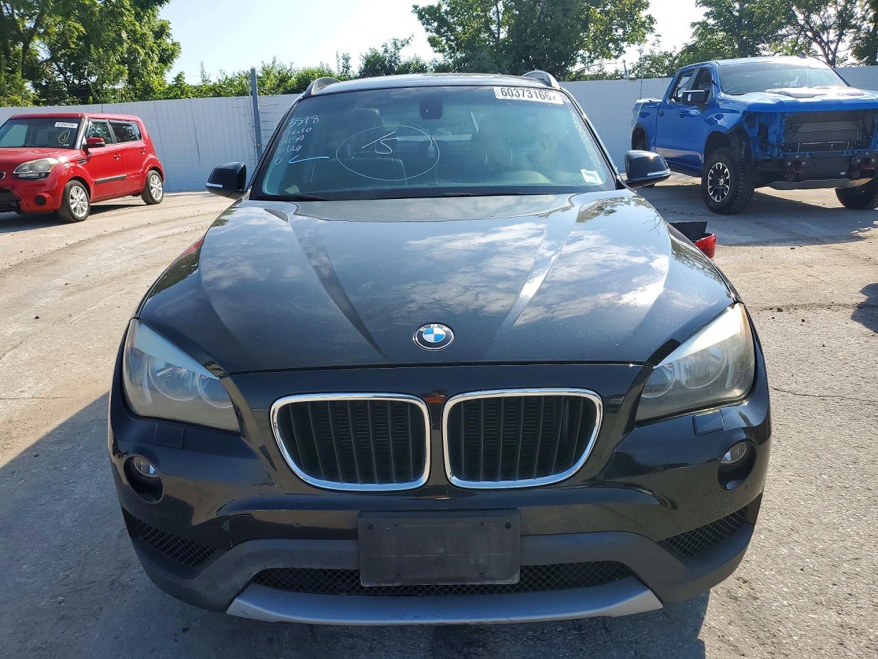2014 Bmw X1 Xdrive28i Black vin: WBAVL1C50EVY18071