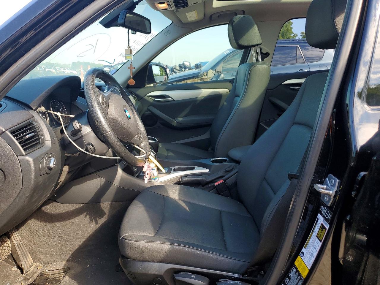 2014 Bmw X1 Xdrive28i Black vin: WBAVL1C50EVY18071