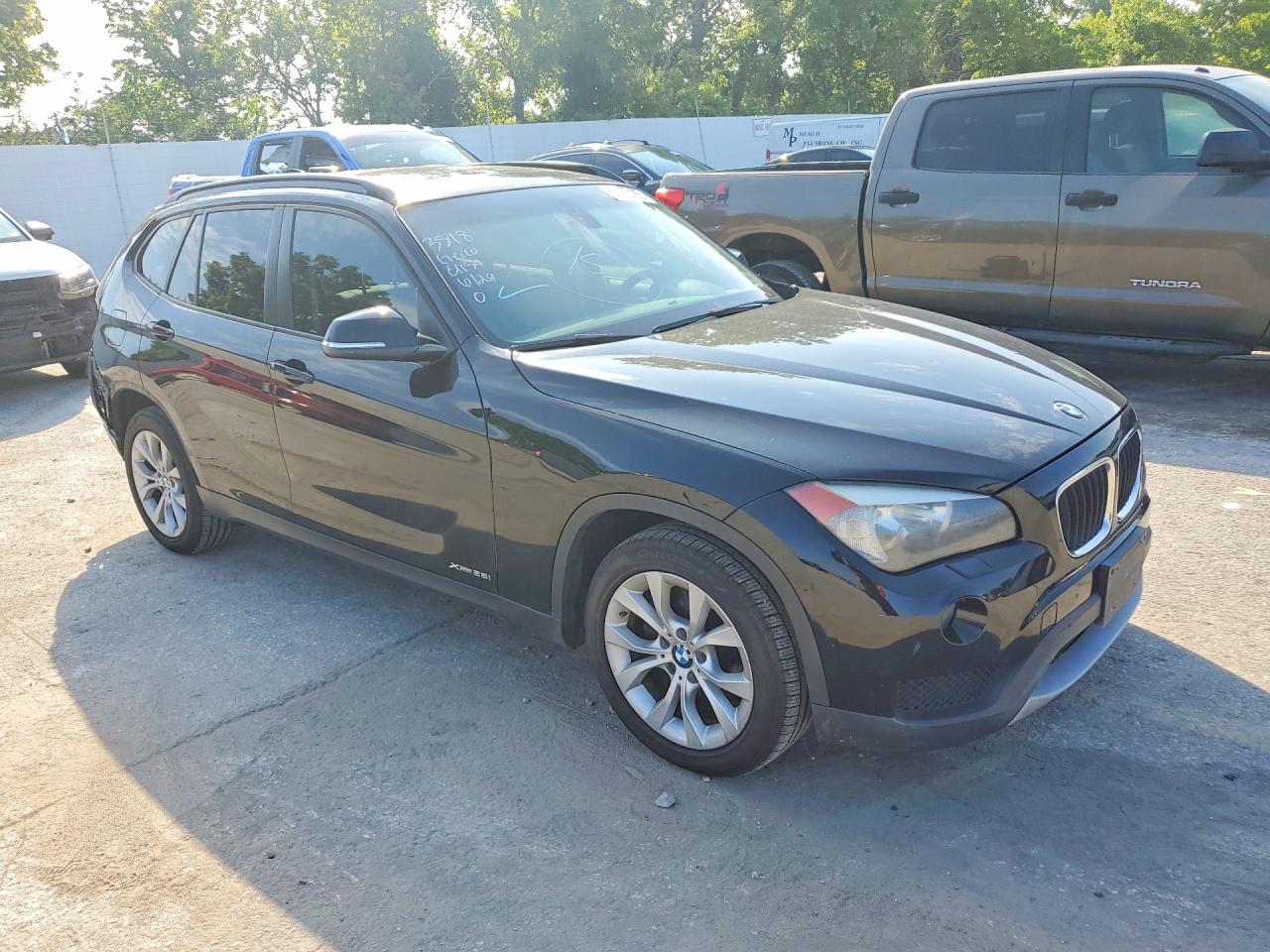 2014 Bmw X1 Xdrive28i Black vin: WBAVL1C50EVY18071