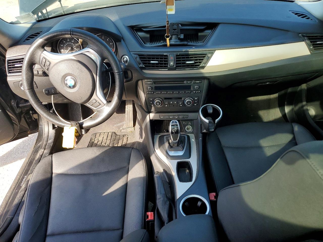 2014 Bmw X1 Xdrive28i Black vin: WBAVL1C50EVY18071