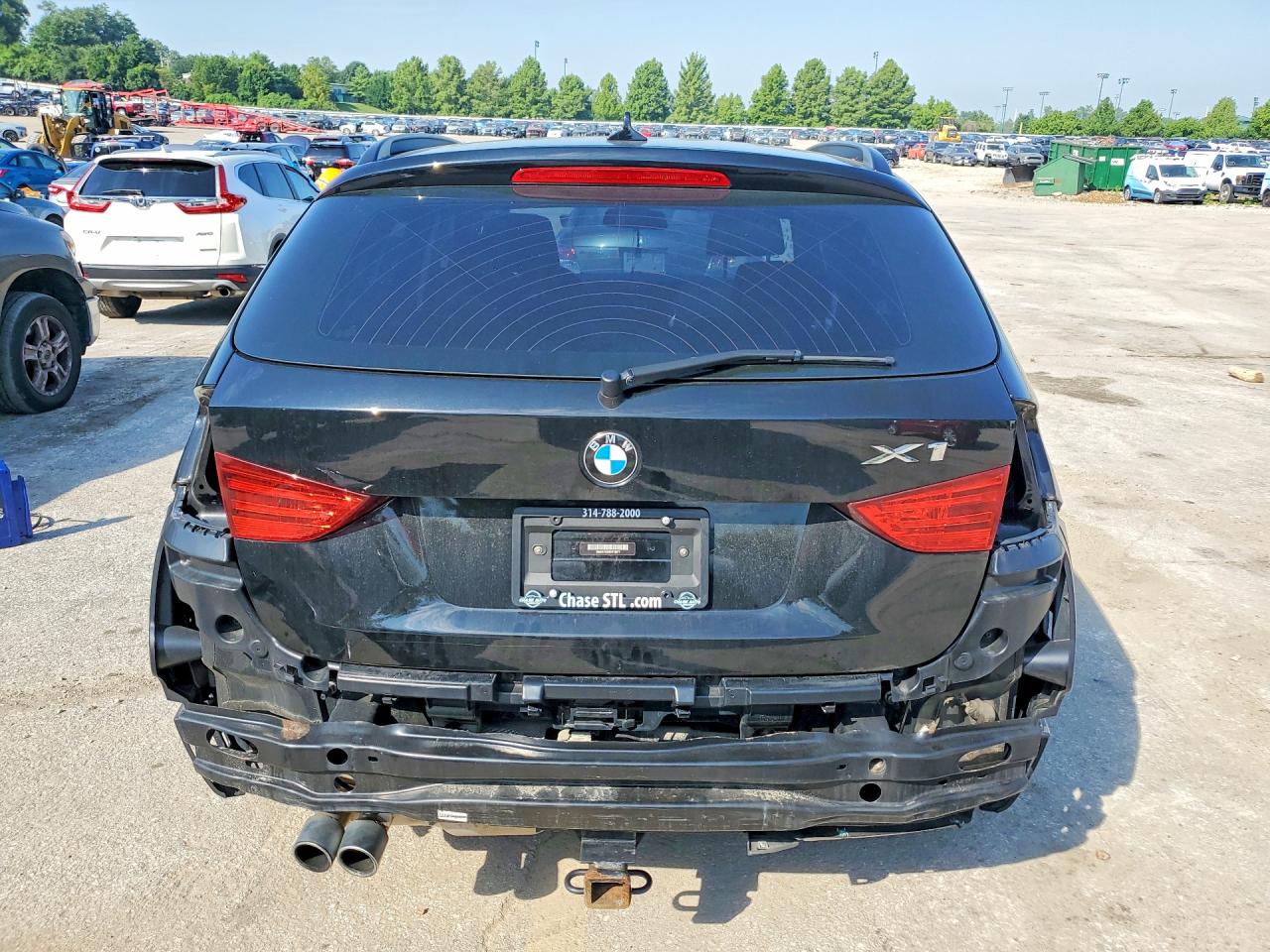 2014 Bmw X1 Xdrive28i Black vin: WBAVL1C50EVY18071