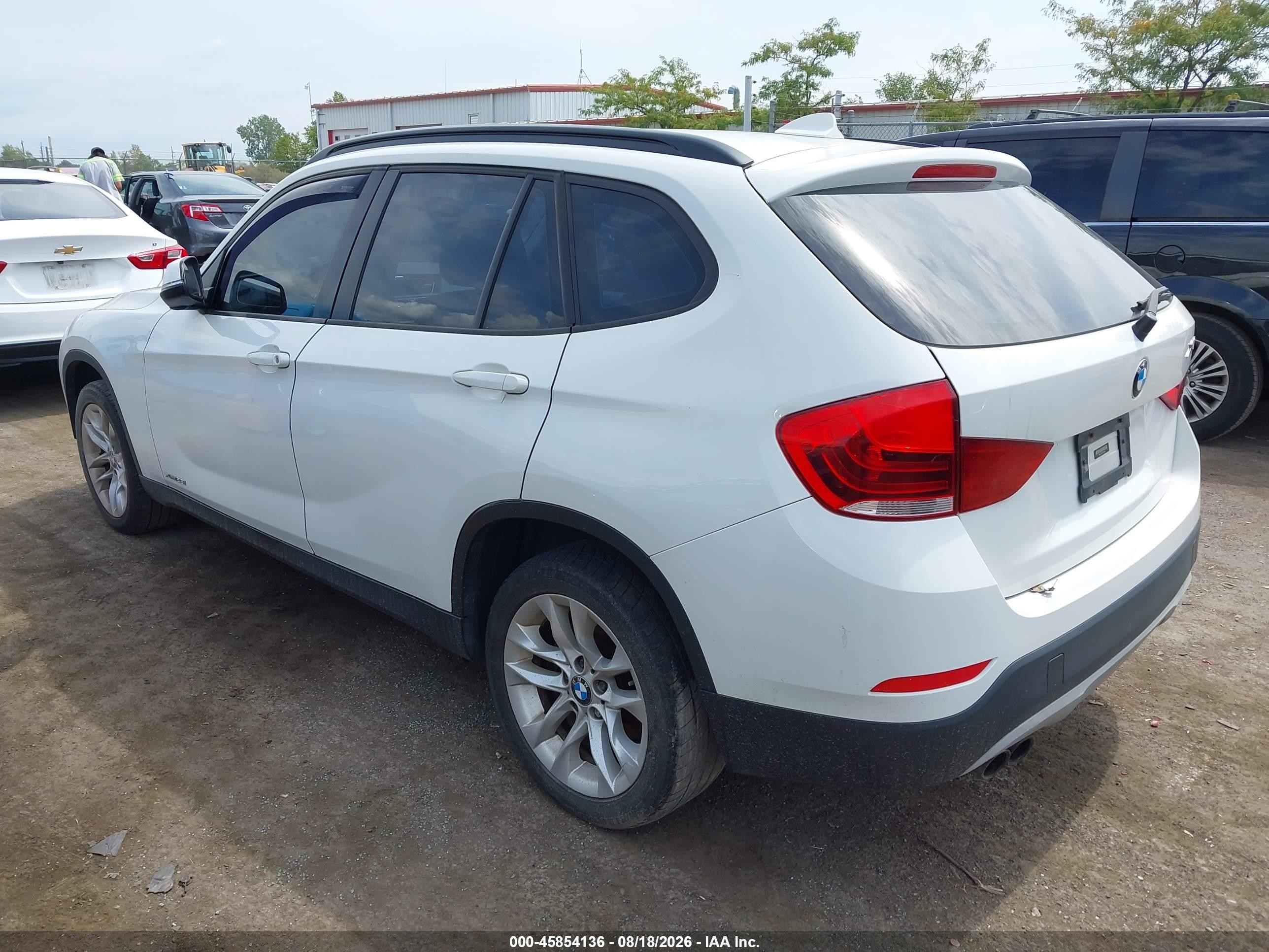 2015 Bmw X1 Xdrive28i White vin: WBAVL1C50FVY26933