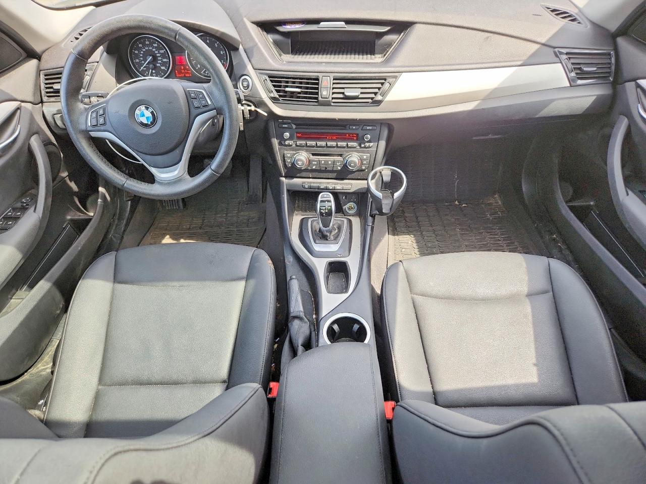 2015 Bmw X1 Xdrive28i Gray vin: WBAVL1C50FVY37186
