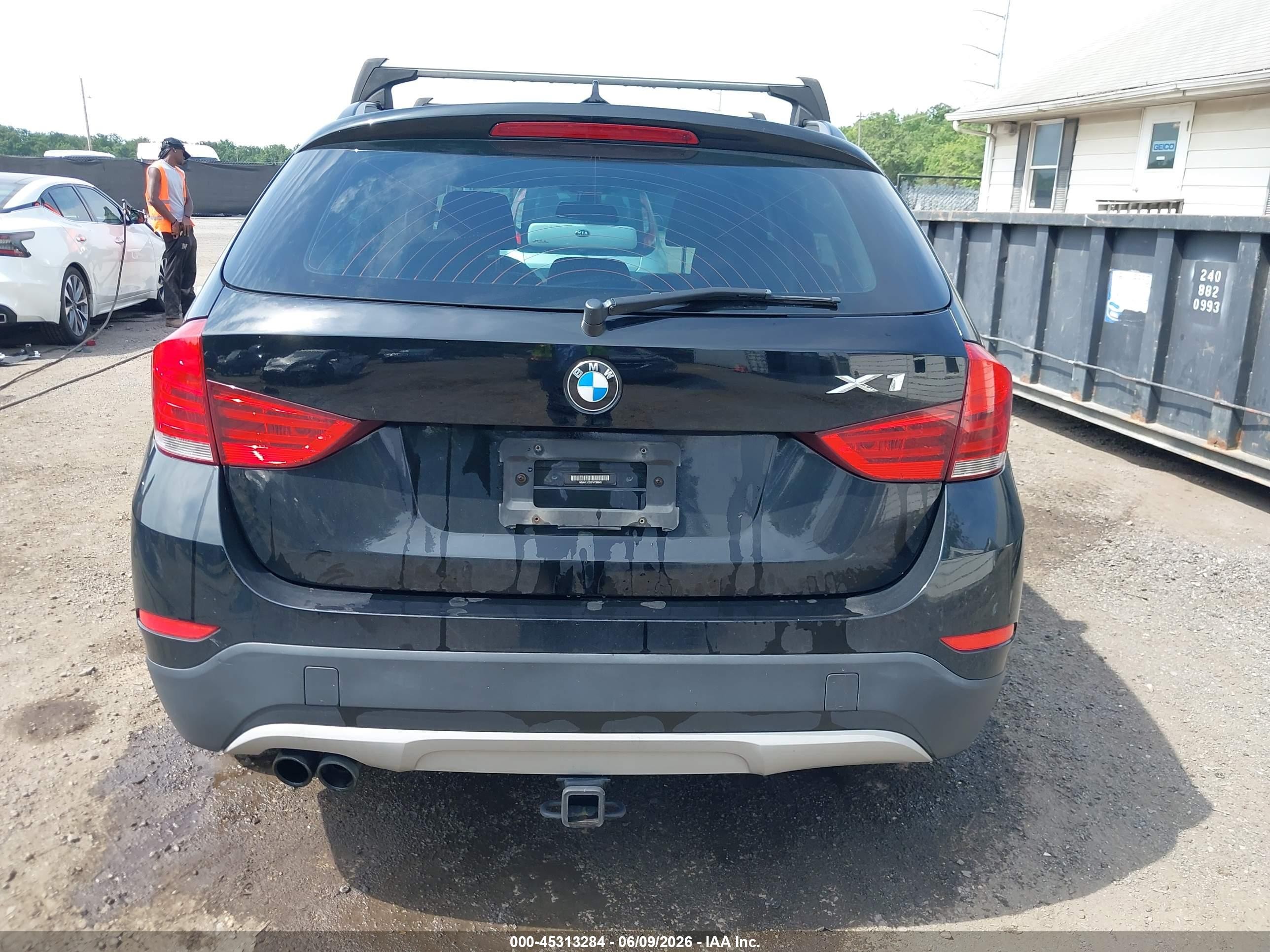 2015 Bmw X1 Xdrive28i Black vin: WBAVL1C50FVY38645