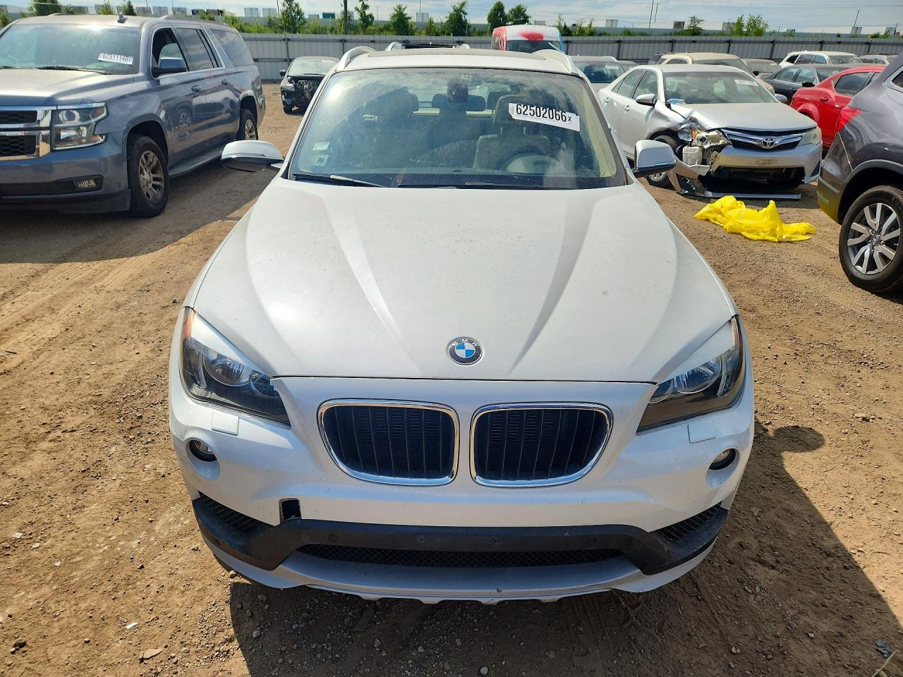 2015 Bmw X1 Xdrive28i White vin: WBAVL1C50FVY39889