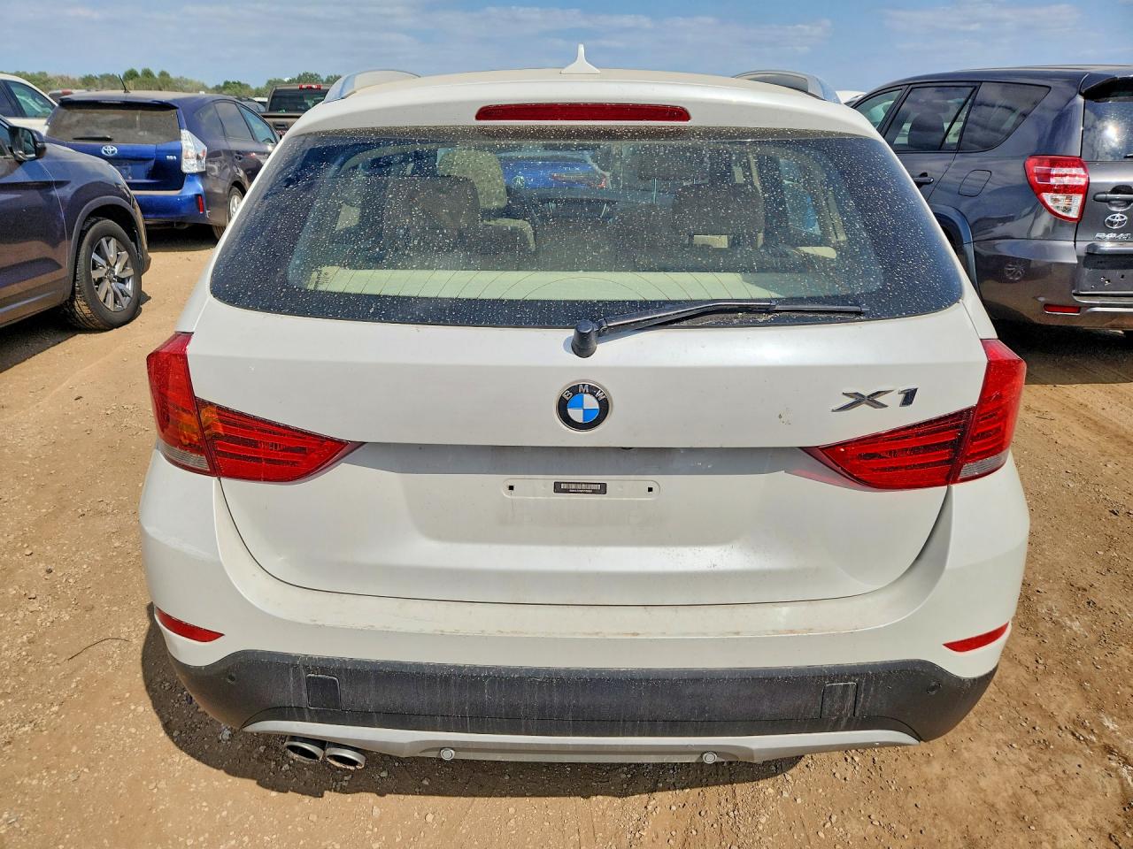 2015 Bmw X1 Xdrive28i White vin: WBAVL1C50FVY39889