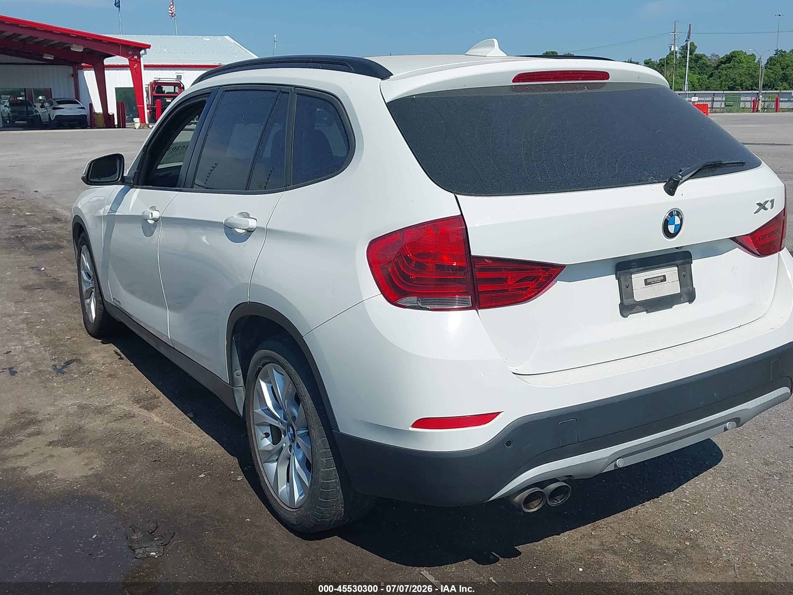 2013 Bmw X1 Xdrive28i White vin: WBAVL1C51DVR85926