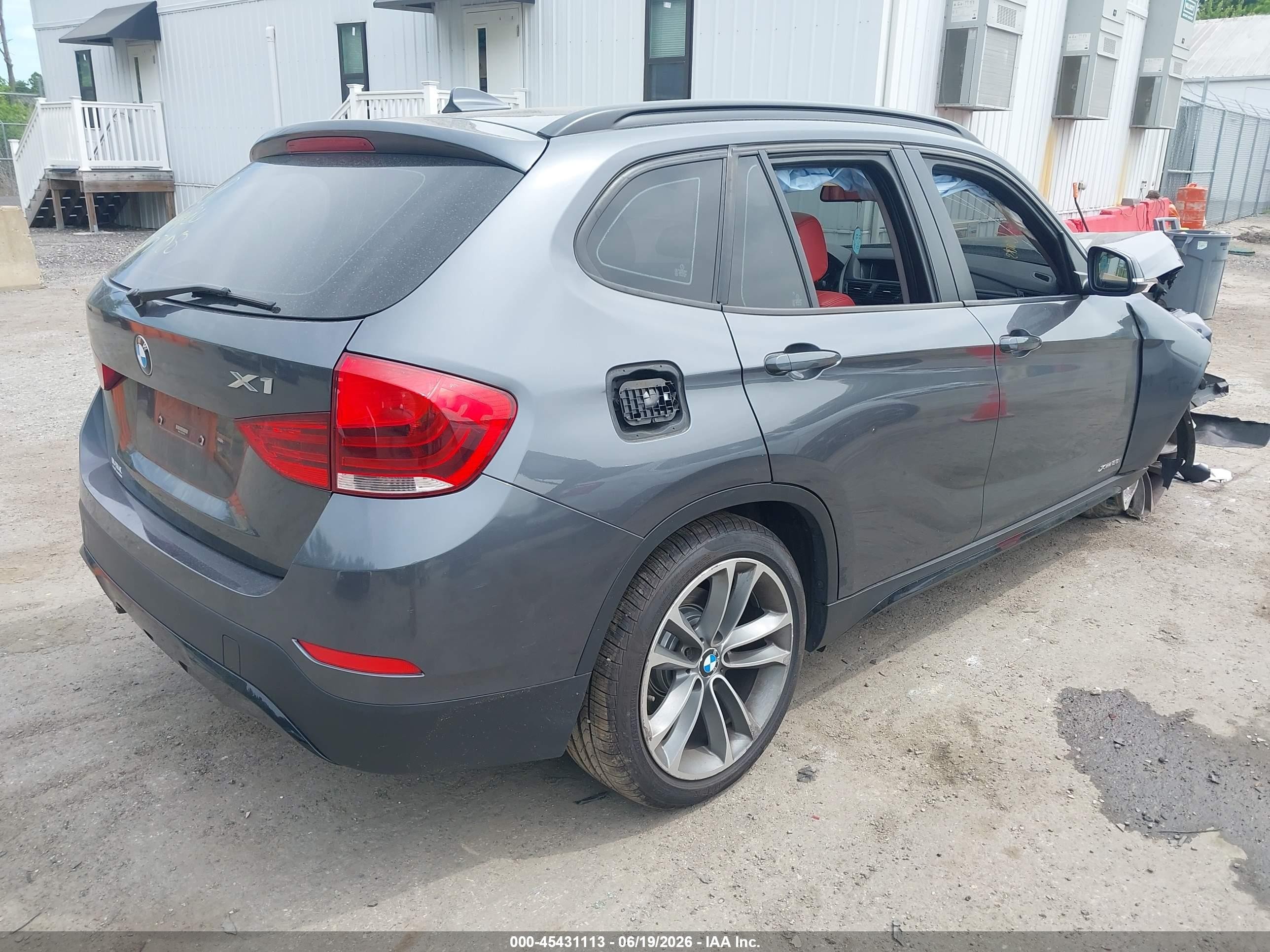 2013 Bmw X1 Xdrive28i Gray vin: WBAVL1C51DVR87708