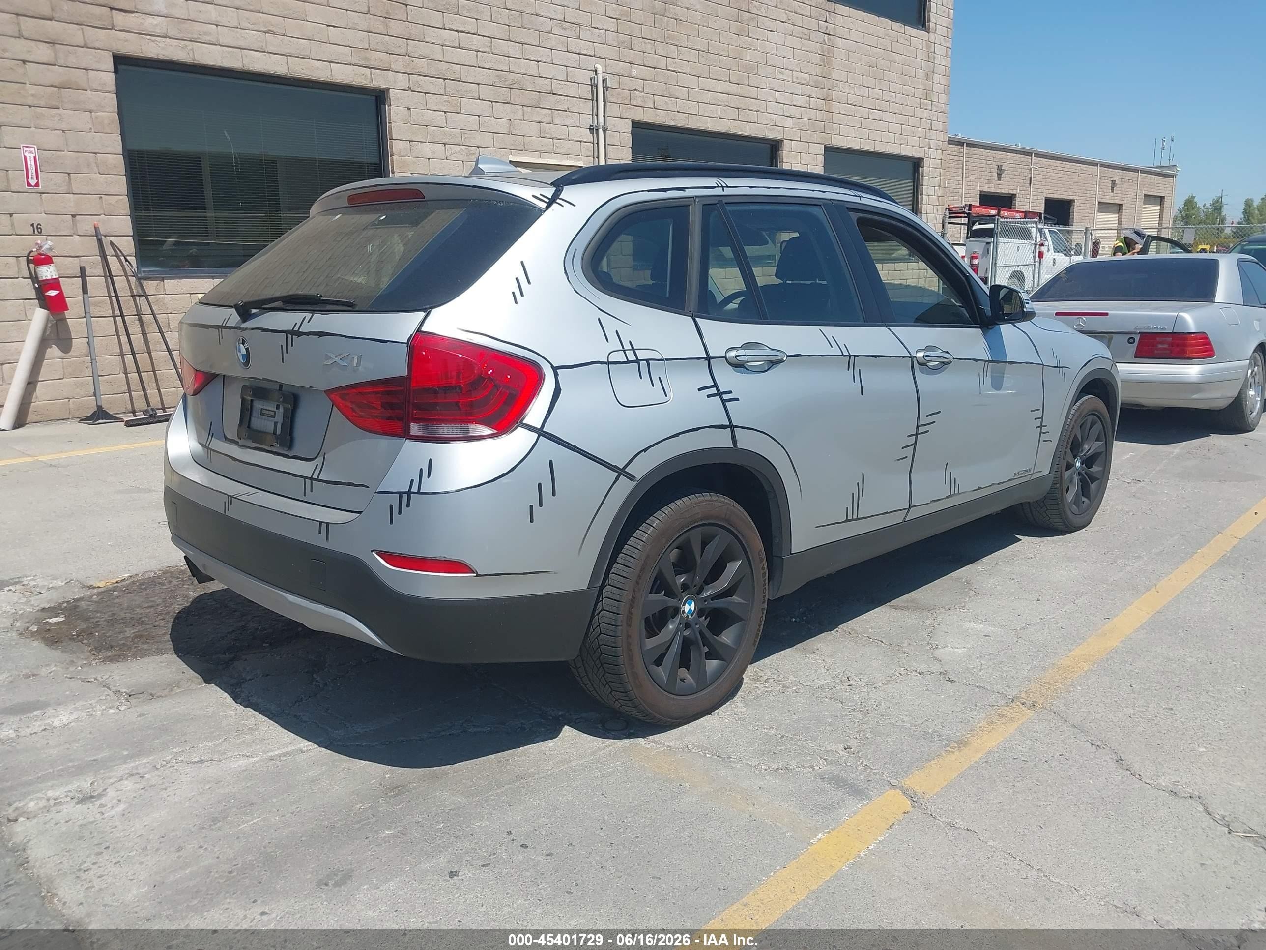 2013 Bmw X1 Xdrive28i Gray vin: WBAVL1C51DVR92083