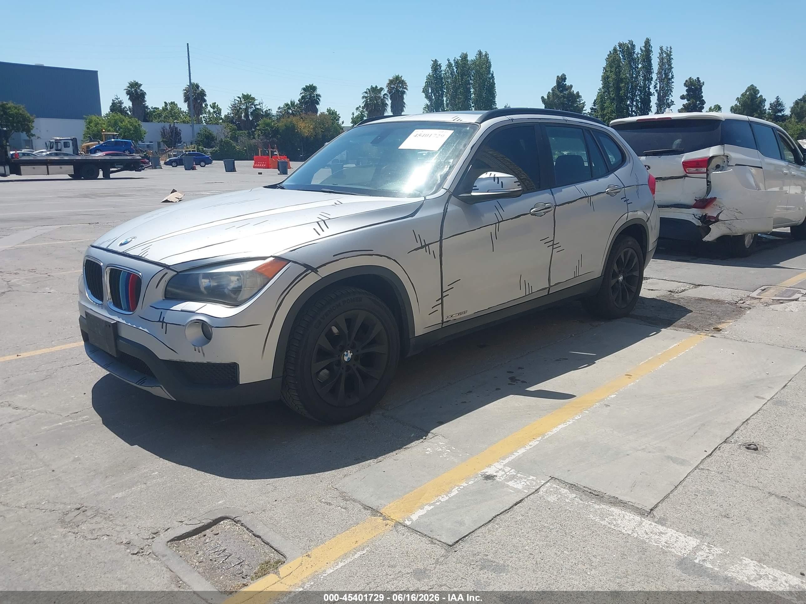 2013 Bmw X1 Xdrive28i Gray vin: WBAVL1C51DVR92083