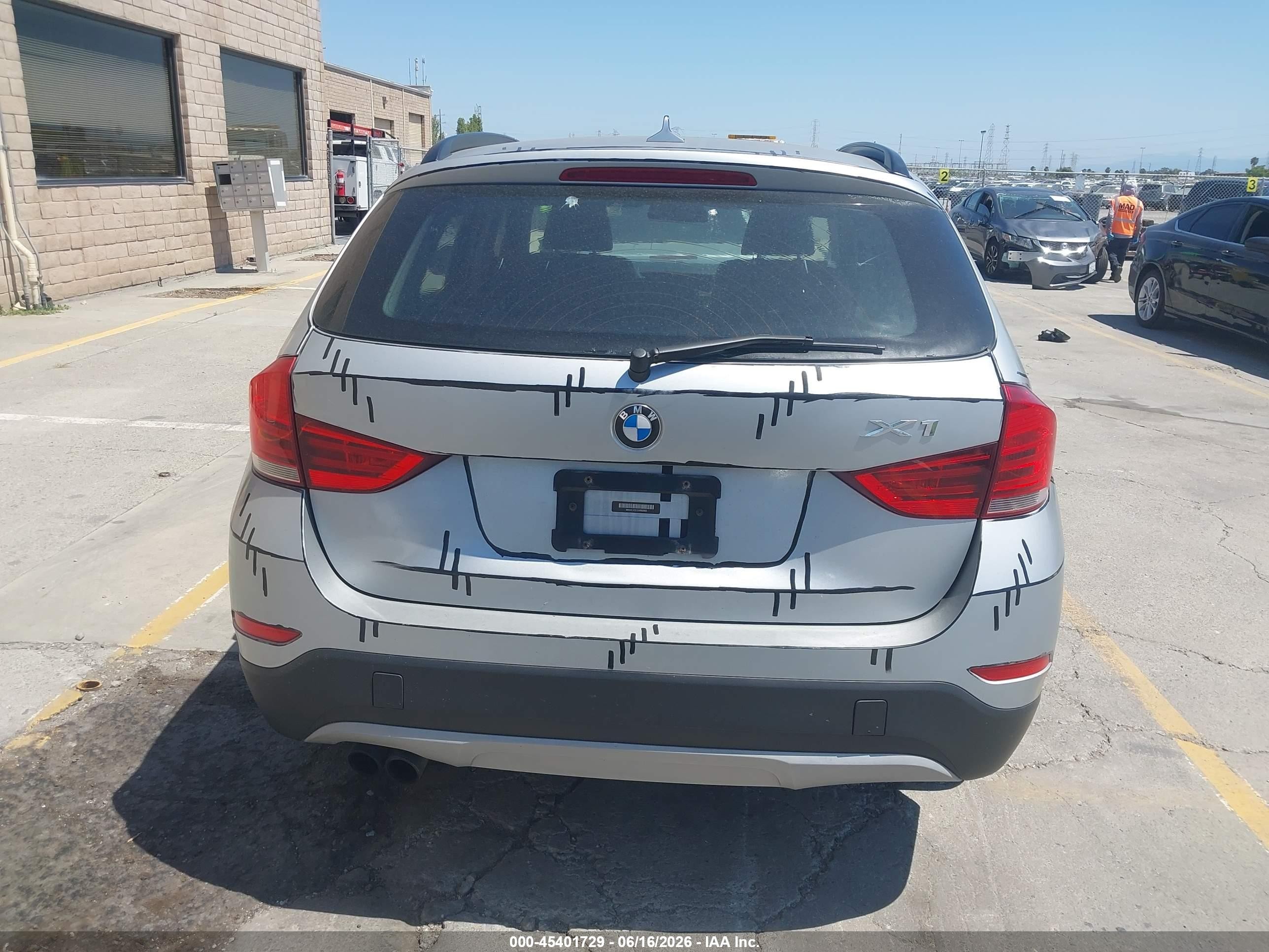 2013 Bmw X1 Xdrive28i Gray vin: WBAVL1C51DVR92083