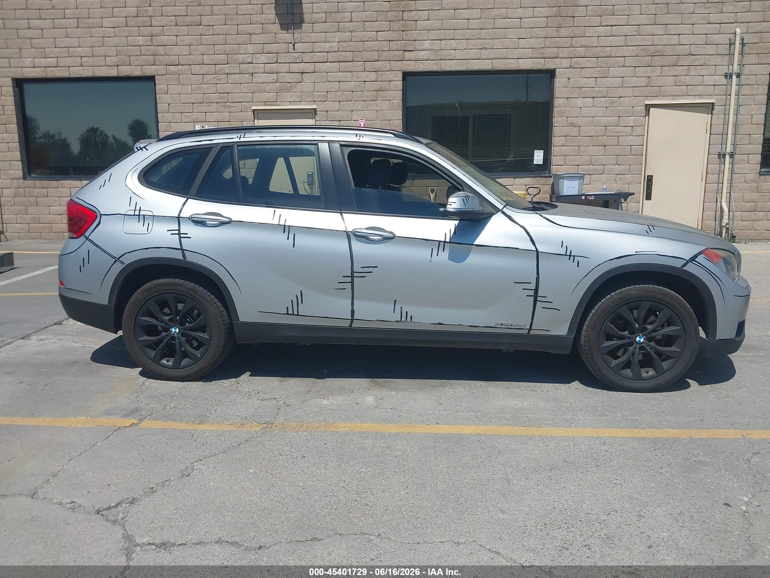 2013 Bmw X1 Xdrive28i Gray vin: WBAVL1C51DVR92083