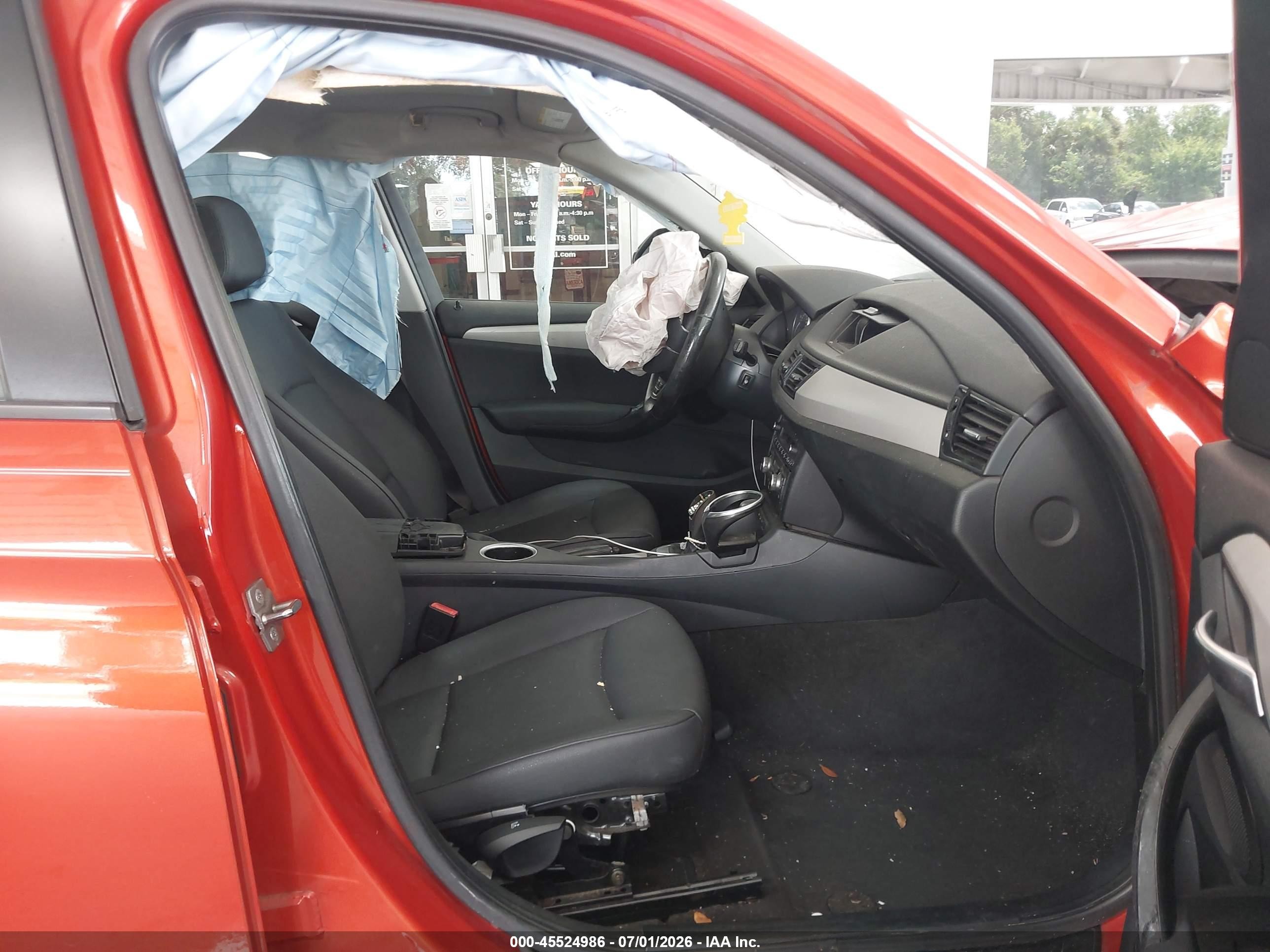 2014 Bmw X1 Xdrive28i Orange vin: WBAVL1C51EVR93512