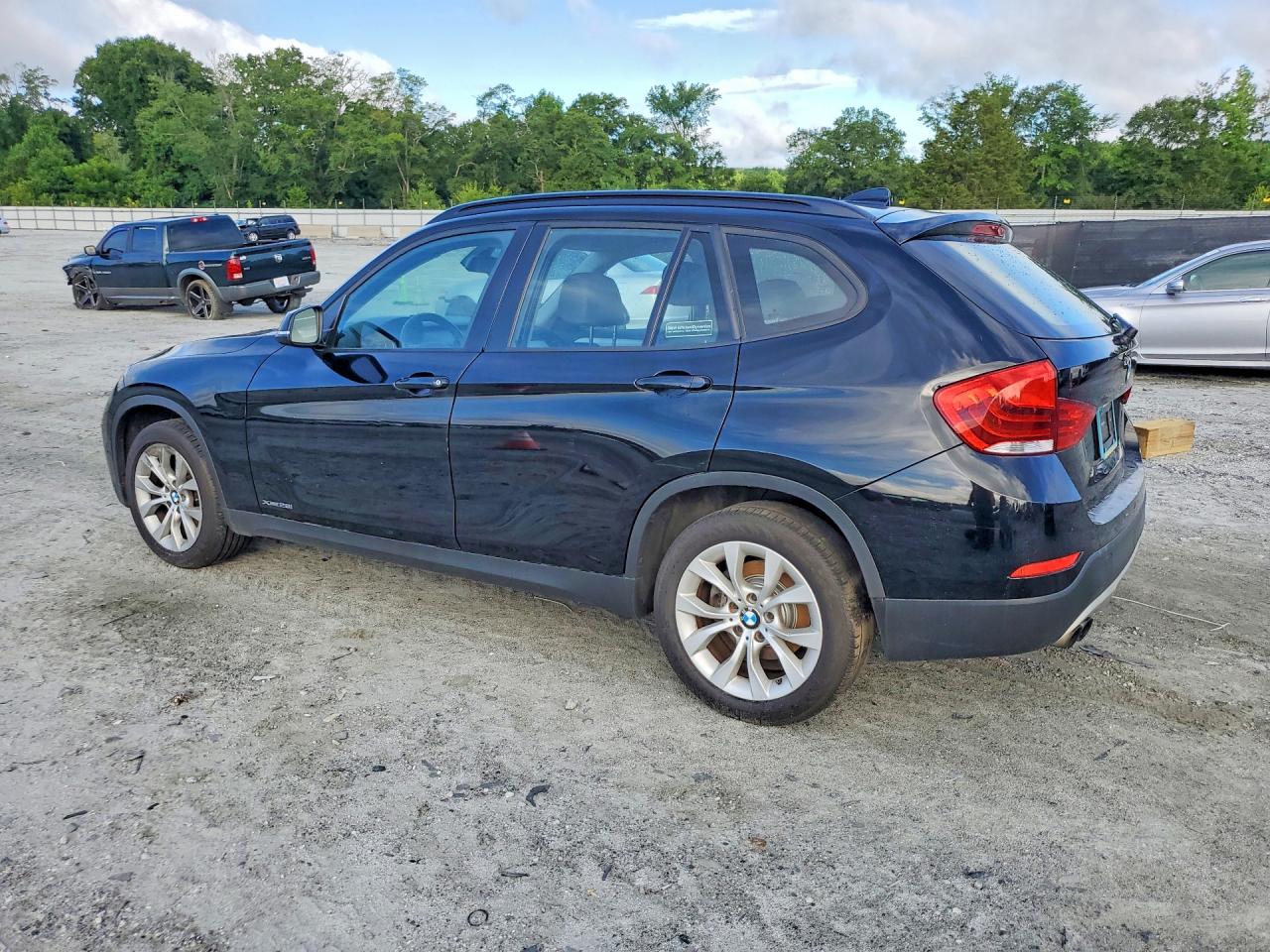 2014 Bmw X1 Xdrive28i Black vin: WBAVL1C51EVY10755