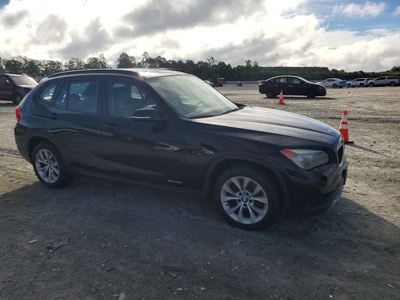 2014 Bmw X1 Xdrive28i Black vin: WBAVL1C51EVY10755