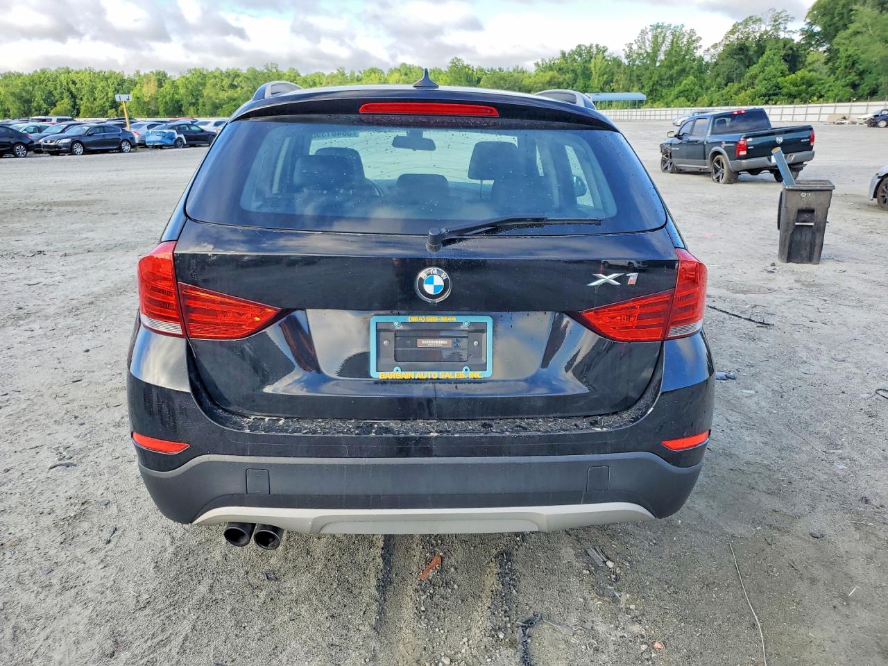 2014 Bmw X1 Xdrive28i Black vin: WBAVL1C51EVY10755