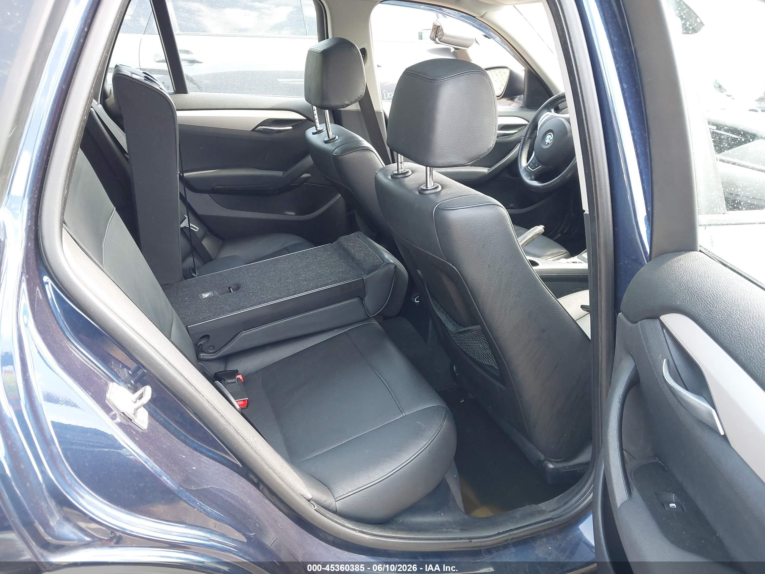 2014 Bmw X1 Xdrive28i Синий vin: WBAVL1C51EVY16197