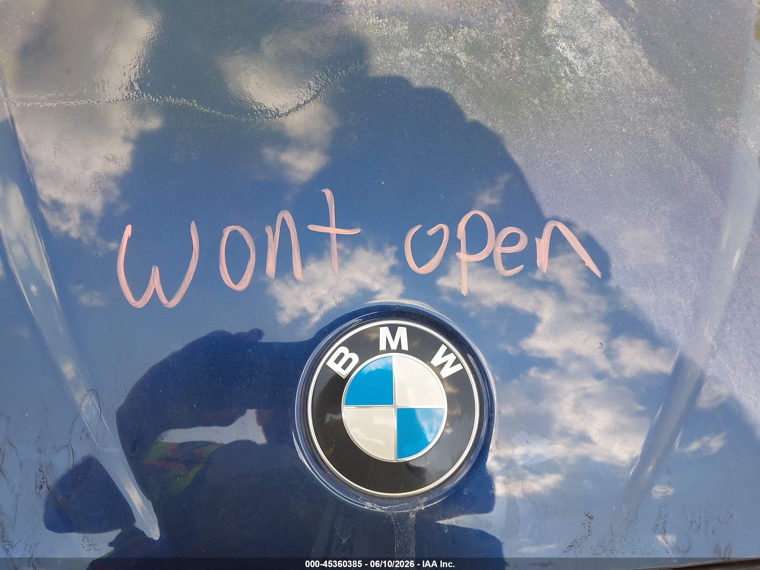 2014 Bmw X1 Xdrive28i Синий vin: WBAVL1C51EVY16197