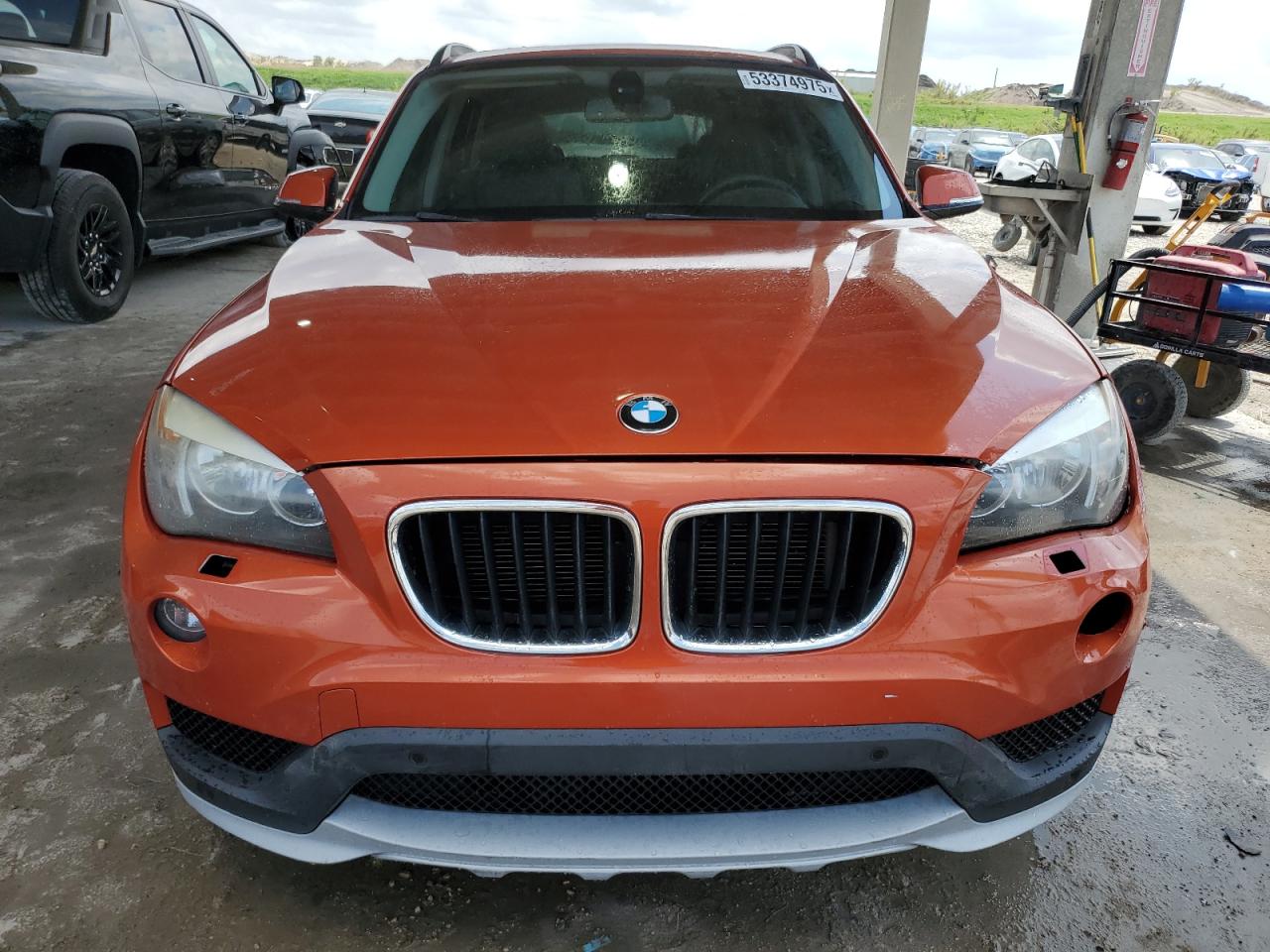 2015 Bmw X1 Xdrive28i Orange vin: WBAVL1C51FVY26469