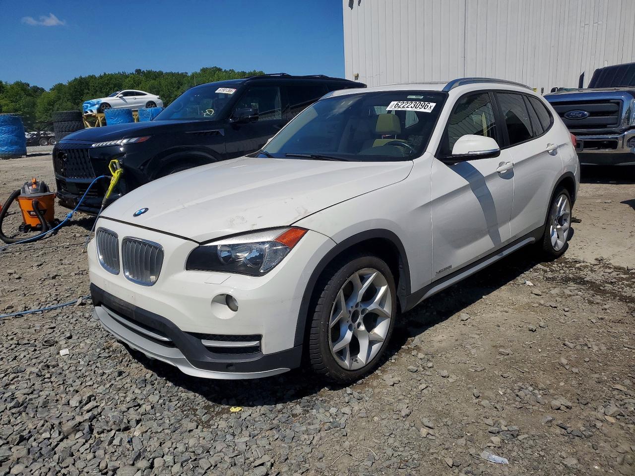 2015 Bmw X1 Xdrive28i White vin: WBAVL1C51FVY34166