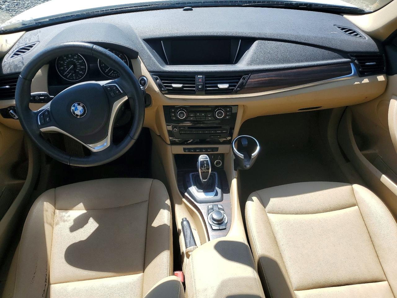 2015 Bmw X1 Xdrive28i White vin: WBAVL1C51FVY34166
