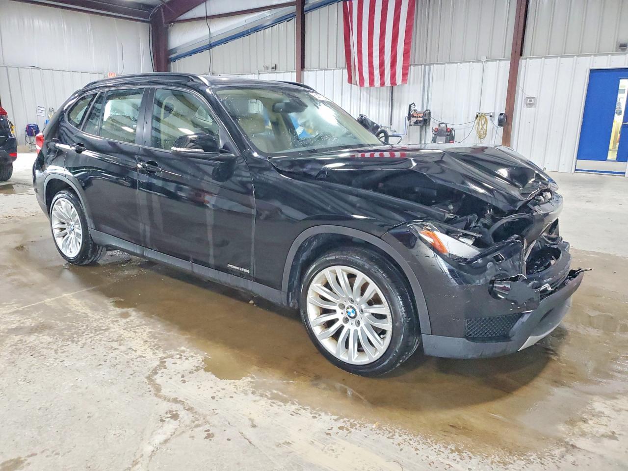 2013 Bmw X1 Xdrive28i Black vin: WBAVL1C52DVR82811