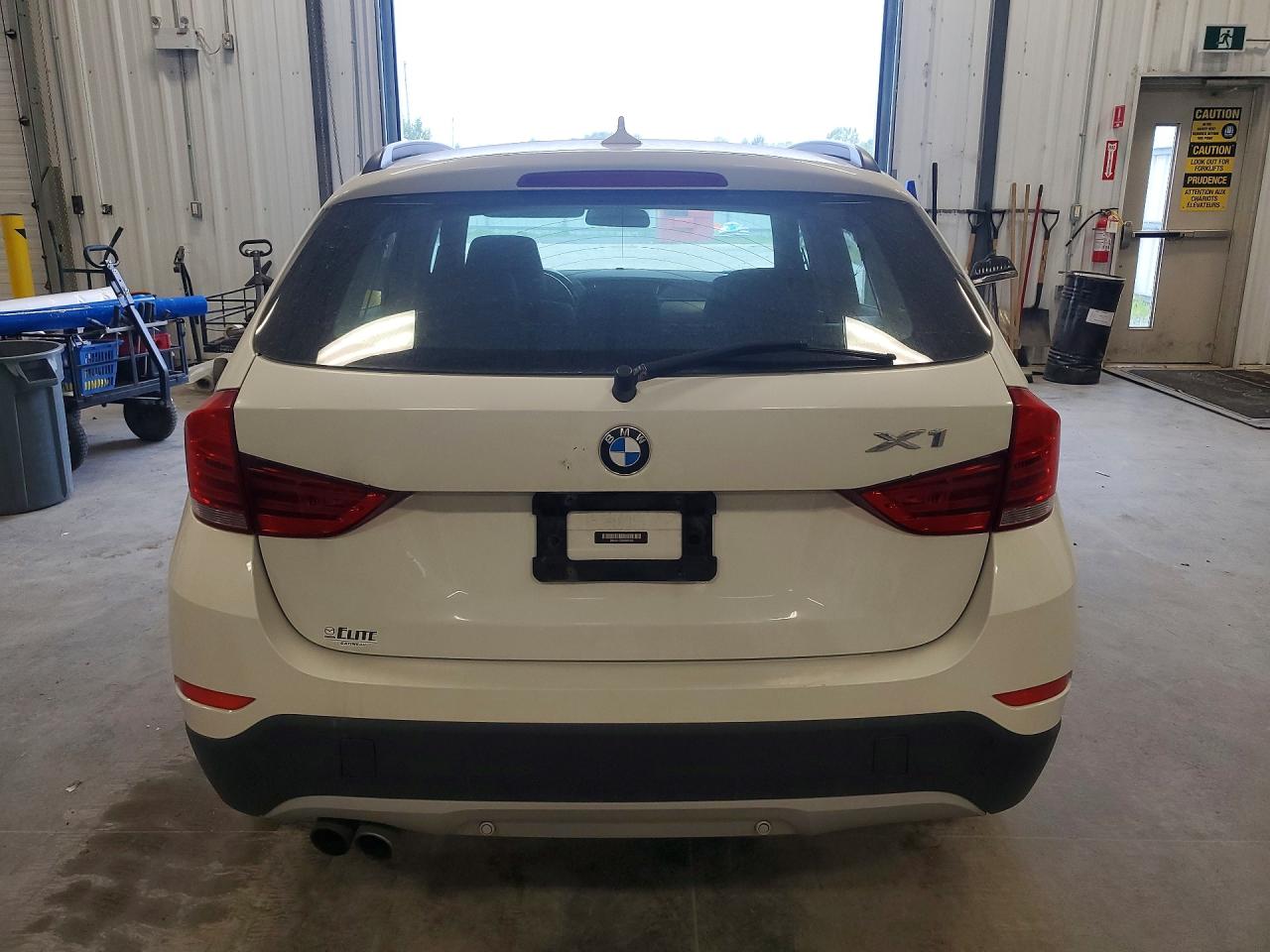 2013 Bmw X1 Xdrive28i White vin: WBAVL1C52DVR91539