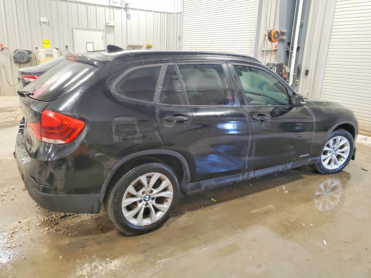 2014 Bmw X1 Xdrive28i Black vin: WBAVL1C52EVY10991